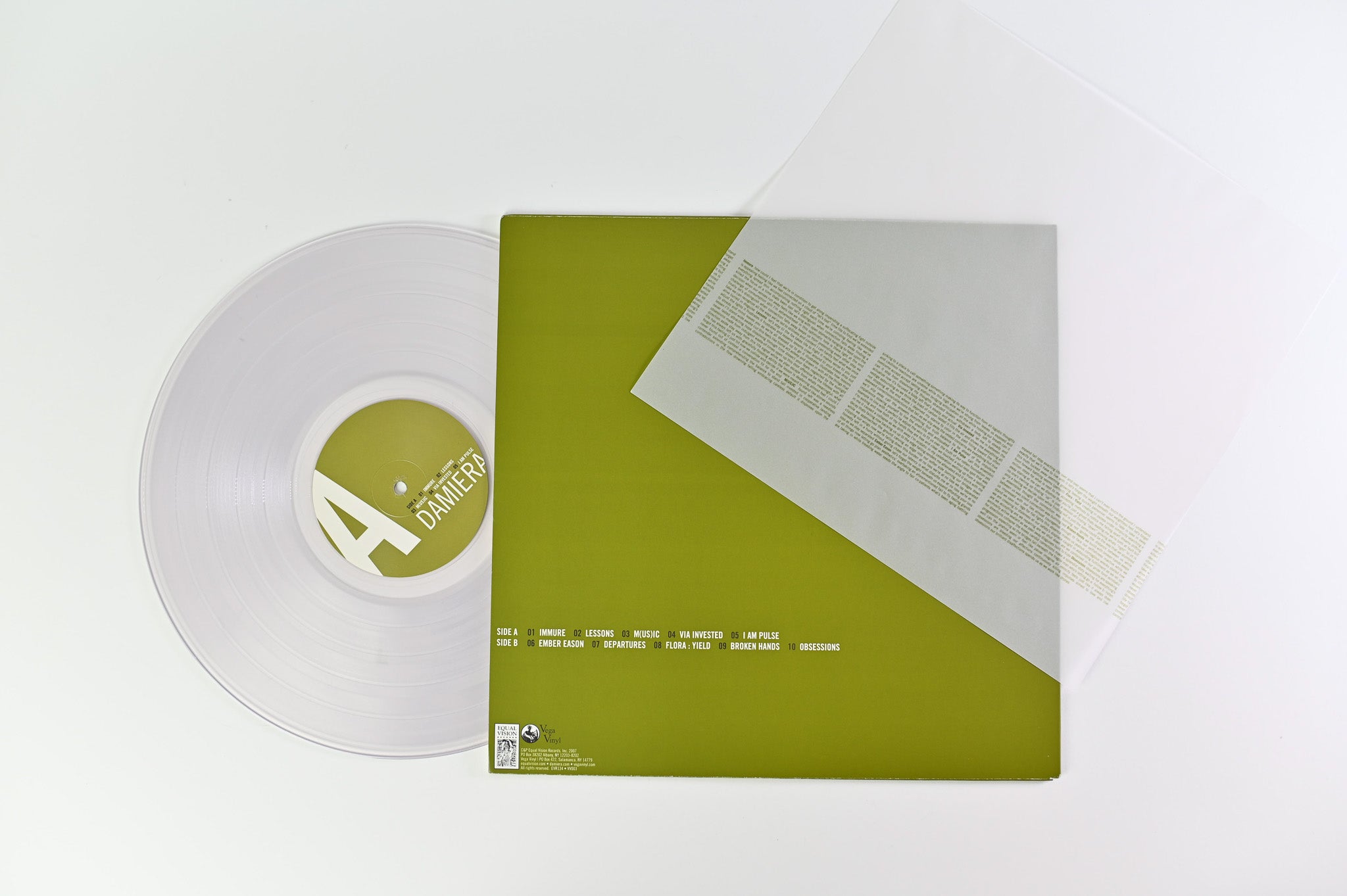 Damiera - M(US)IC on Equal Vision Ltd Clear 180 Gram