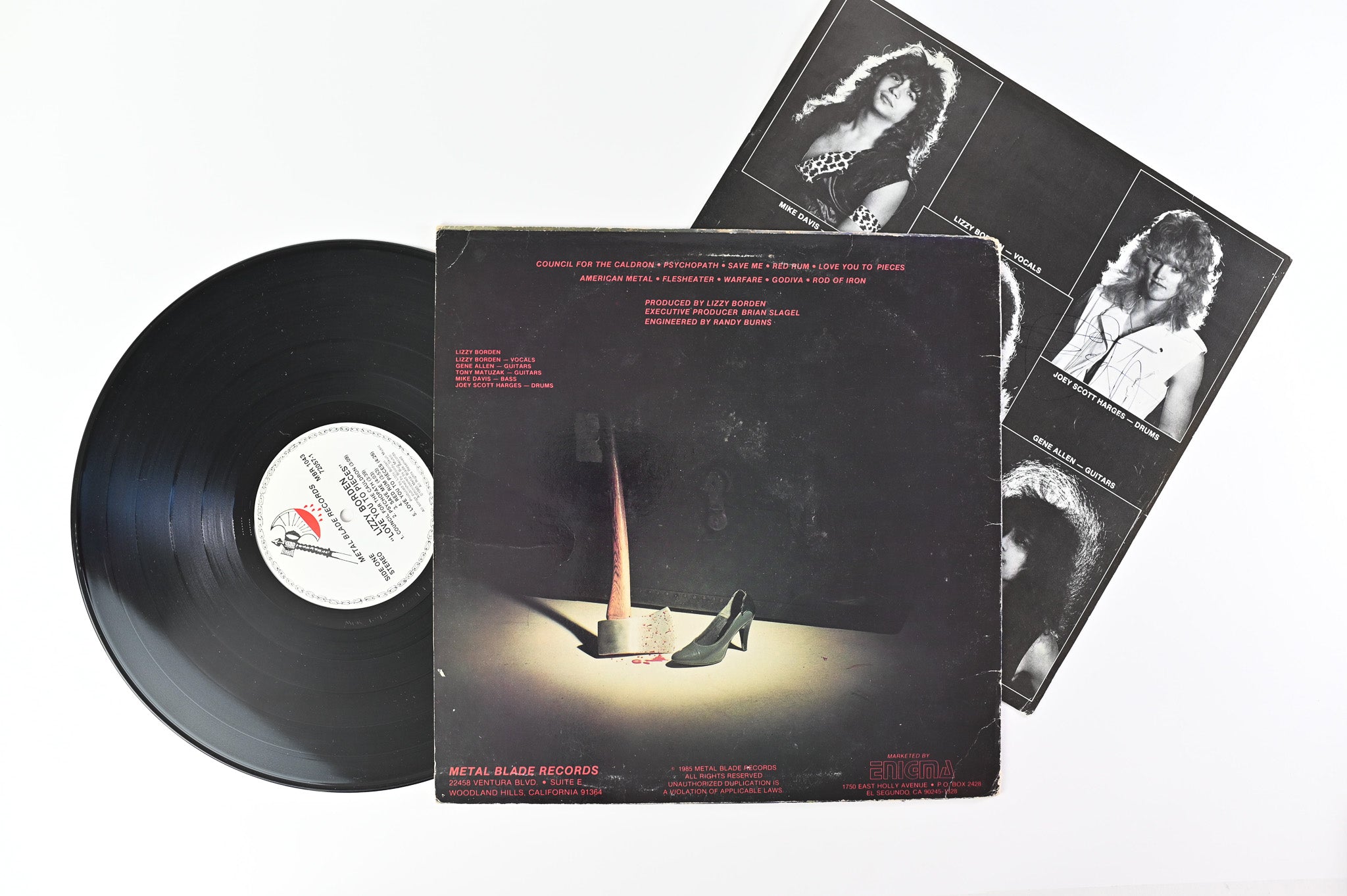 Lizzy Borden - Love You To Pieces on Metal Blade Records