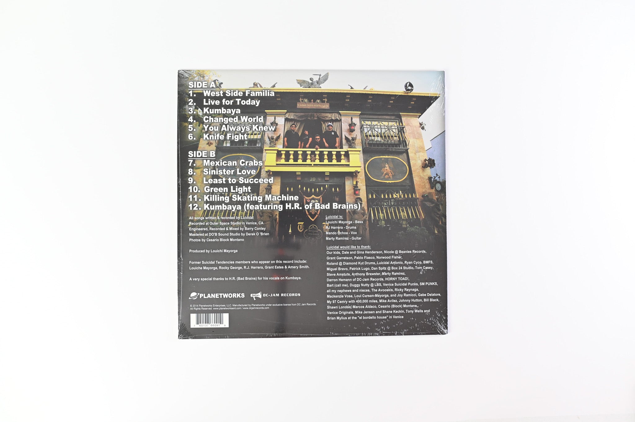 Luicidal - Luicidal on Planetworks - Orange Vinyl Sealed