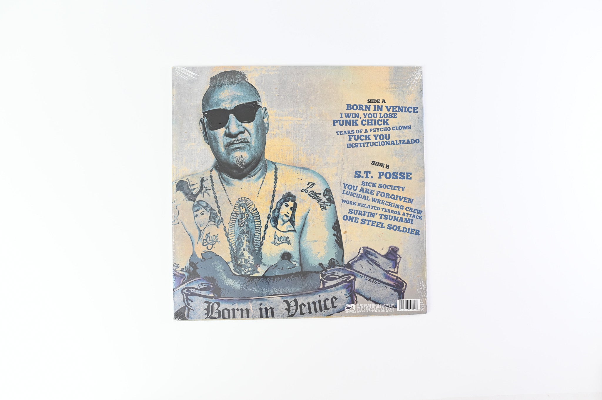 Luicidal - Born In Venice on Cleopatra - Blue Vinyl Sealed