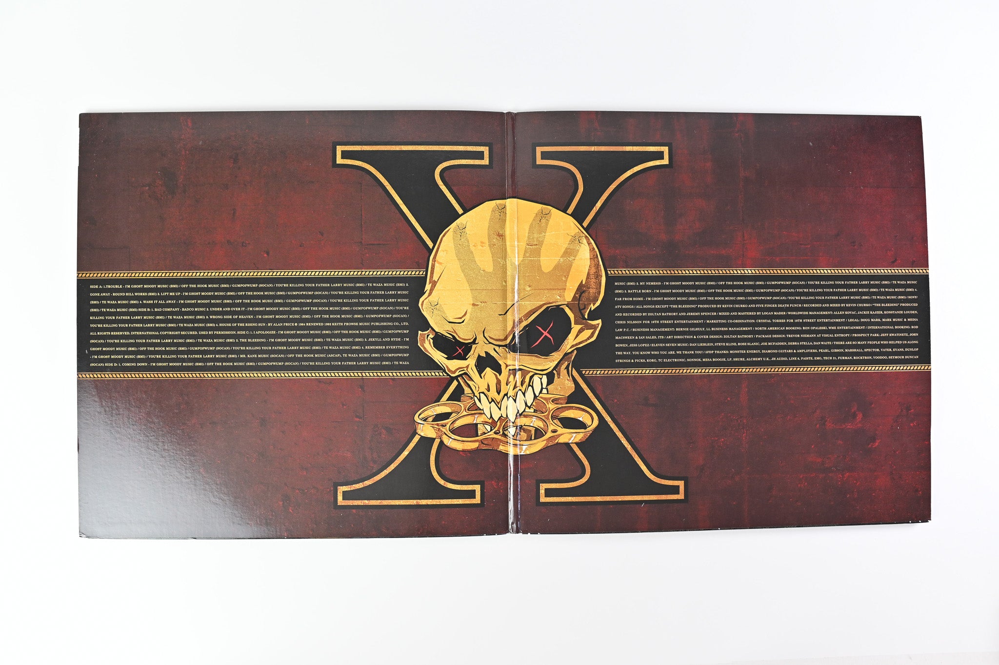 Five Finger Death Punch - A Decade Of Destruction on Prospect Park - Red Vinyl