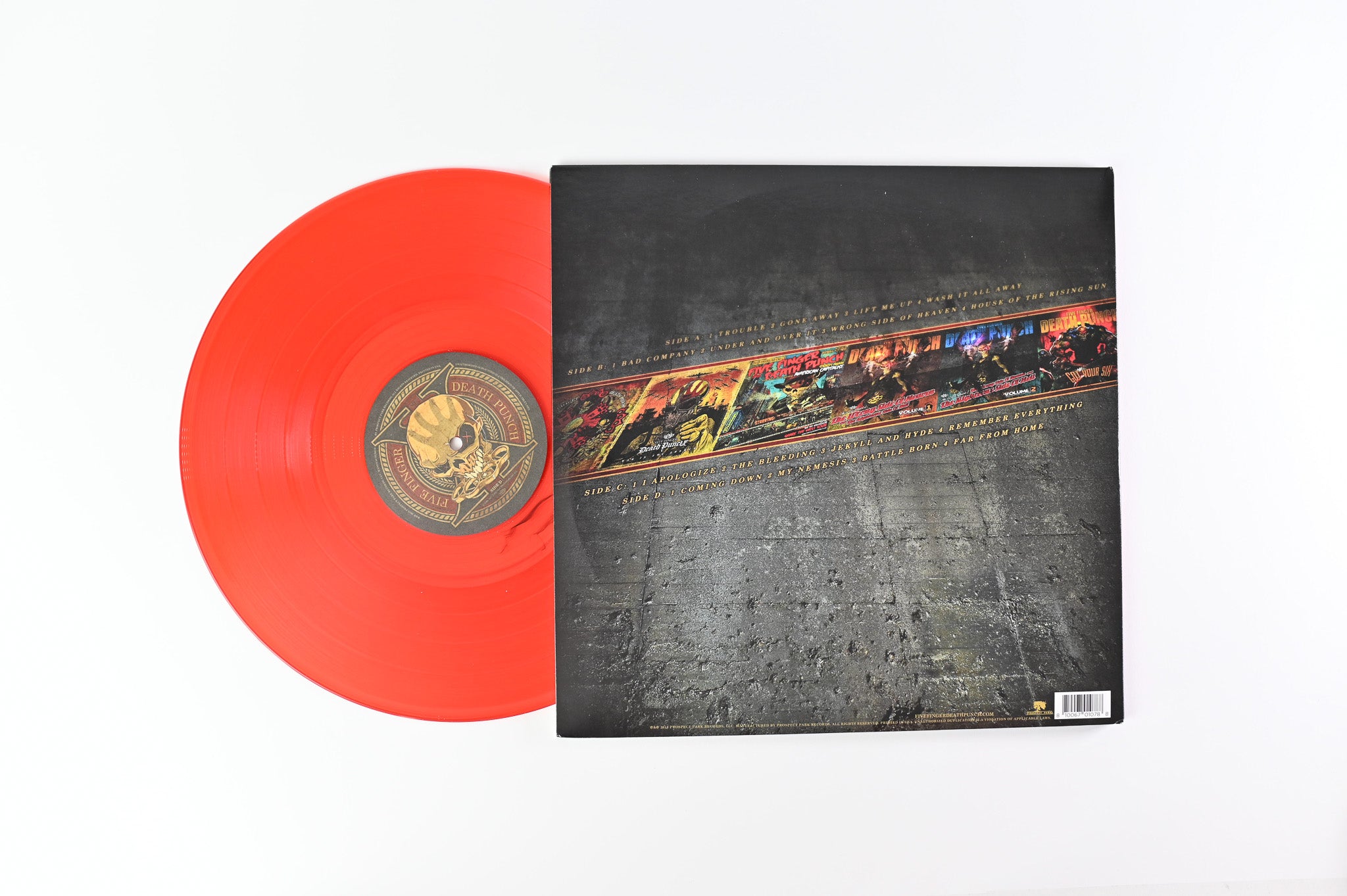Five Finger Death Punch - A Decade Of Destruction on Prospect Park - Red Vinyl
