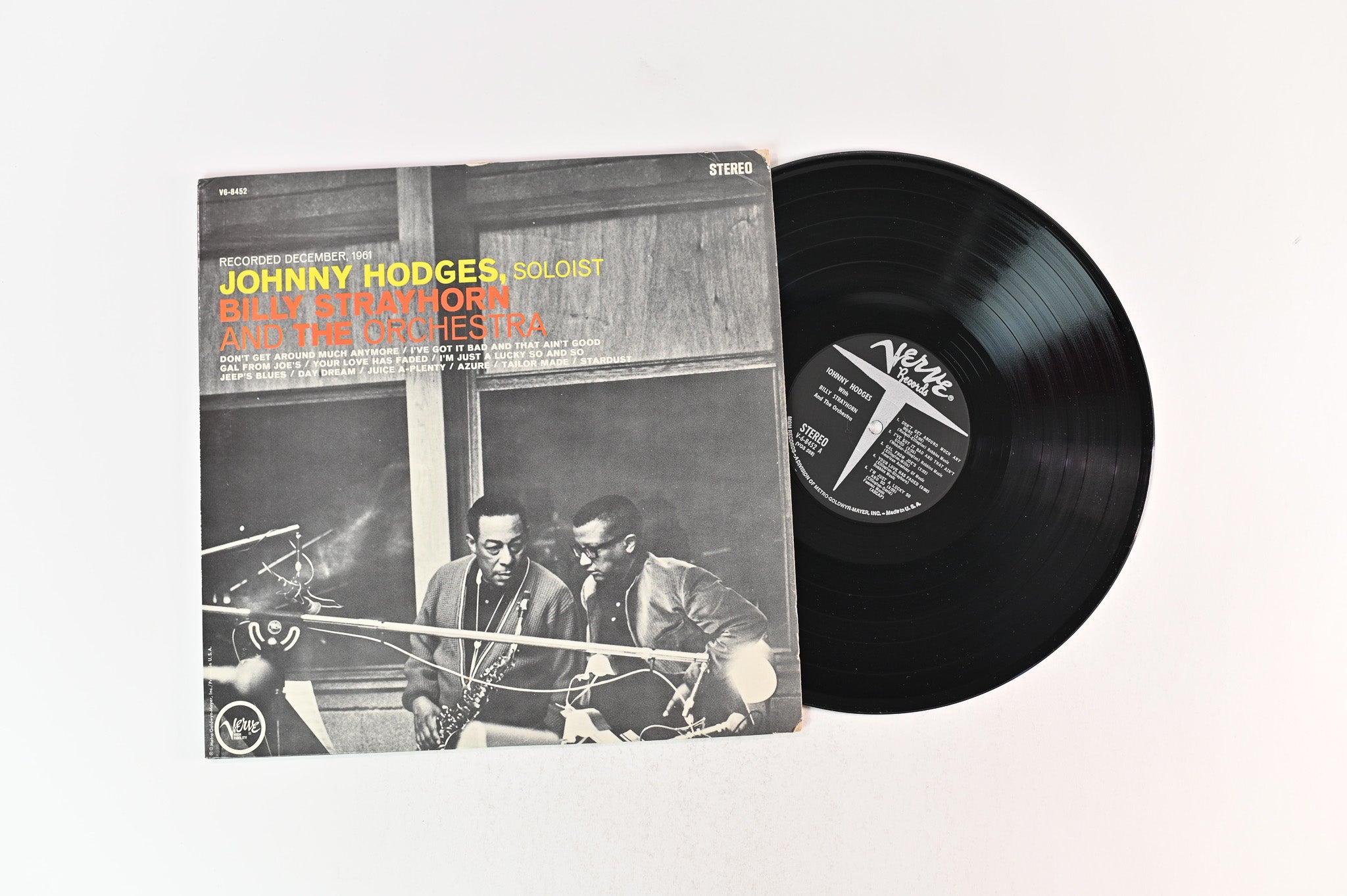 Johnny Hodges - Johnny Hodges With Billy Strayhorn And The Orchestra on Verve Records
