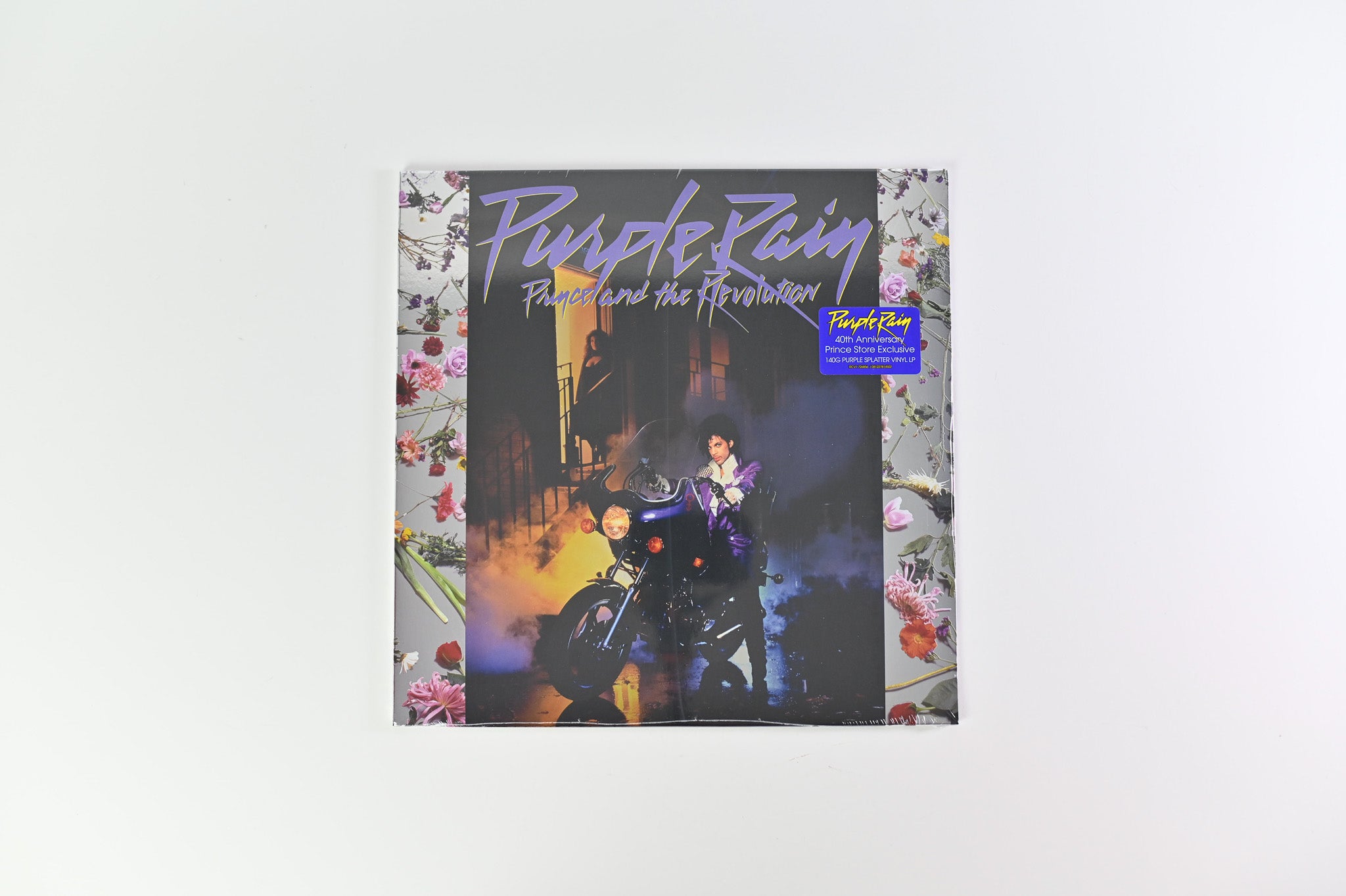 Prince And The Revolution - Purple Rain on NPG Warner Ltd Clear With Purple Splatter Reissue Sealed