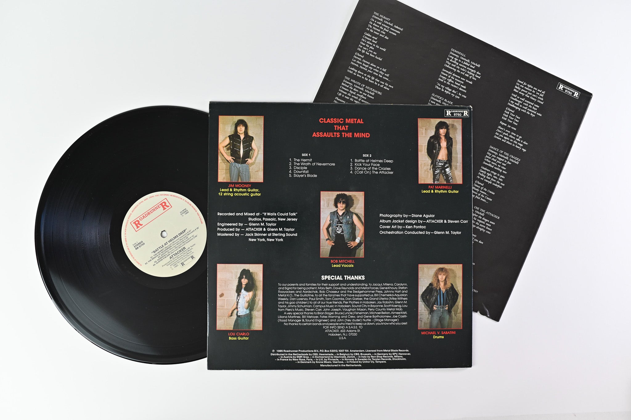 Attacker - Battle At Helms Deep on Roadrunner Records