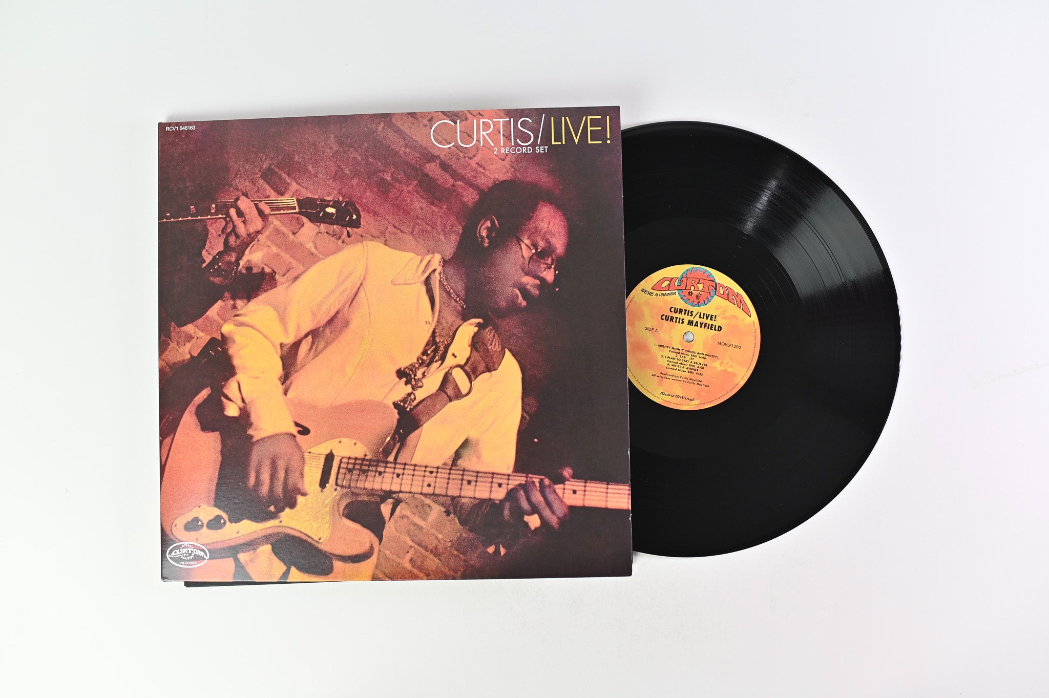 Curtis Mayfield - Curtis / Live! on Music on Vinyl Reissue
