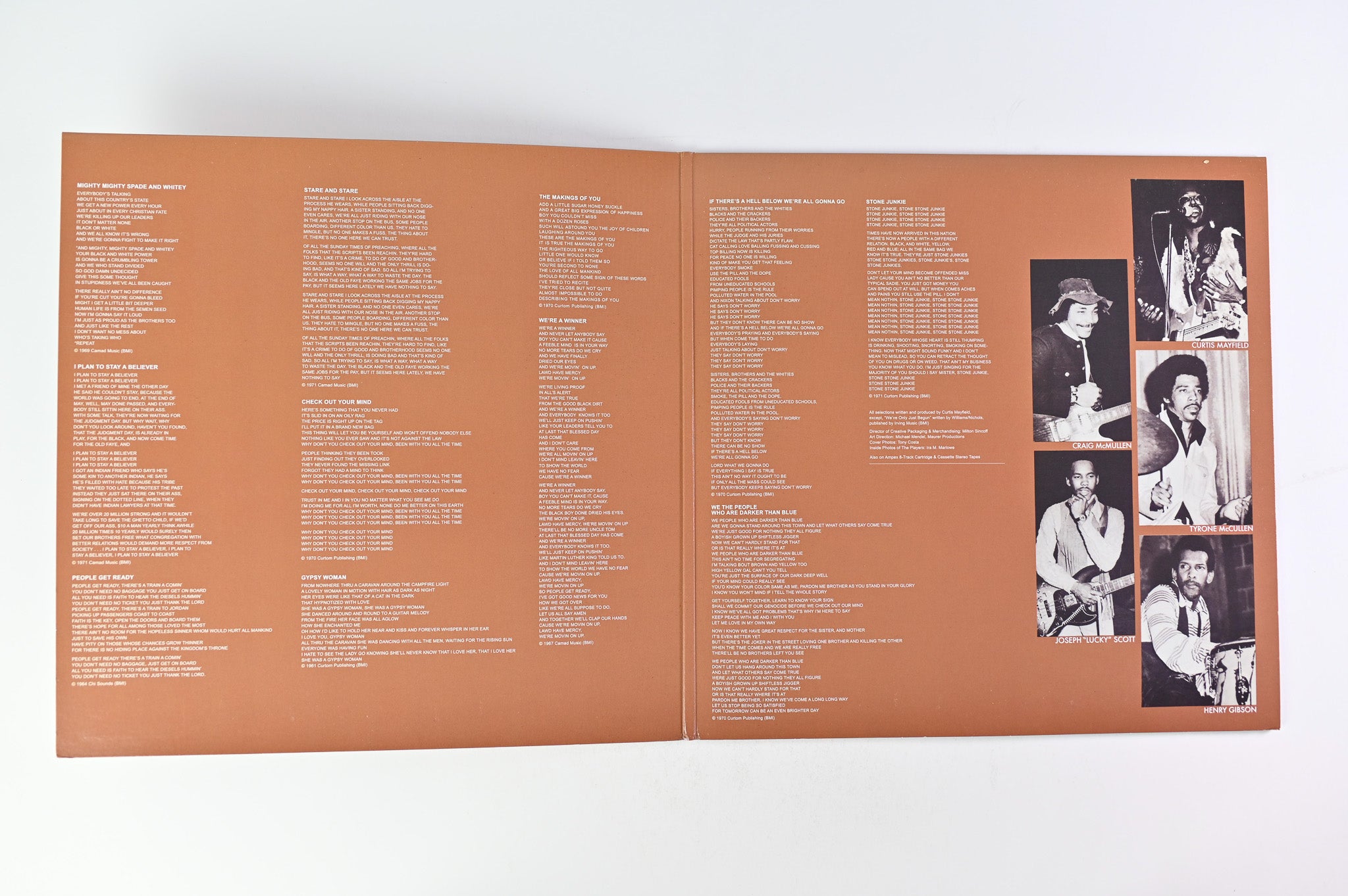 Curtis Mayfield - Curtis / Live! on Music on Vinyl Reissue