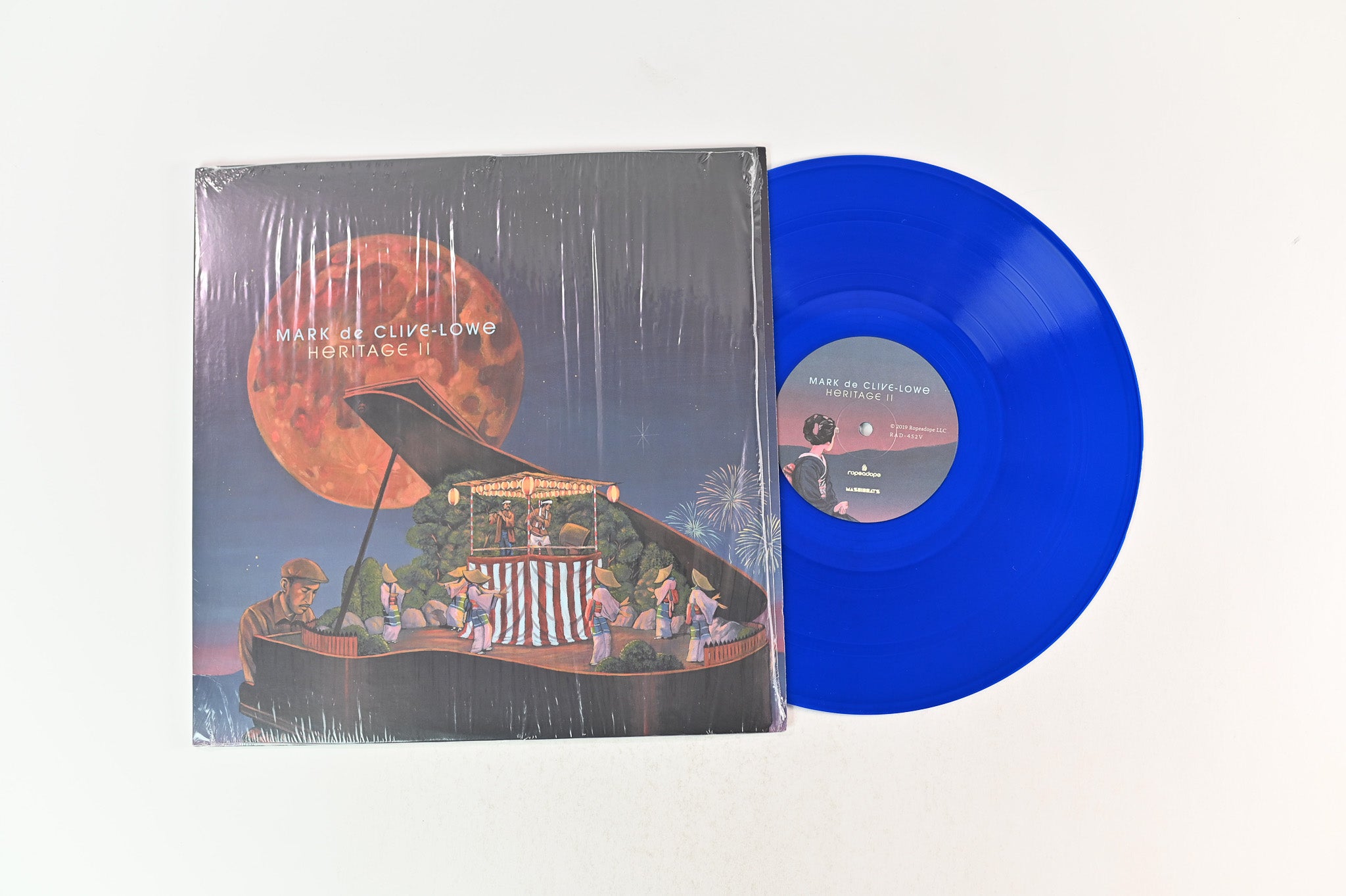 Mark De Clive-Lowe - Heritage II on Ropeadope Records / Mashibeats - Blue Vinyl