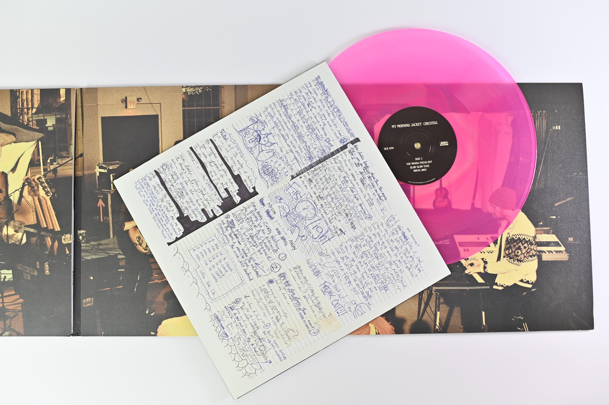 My Morning Jacket - Circuital on ATO Magenta & Clear Swirl Vinyl Reissue