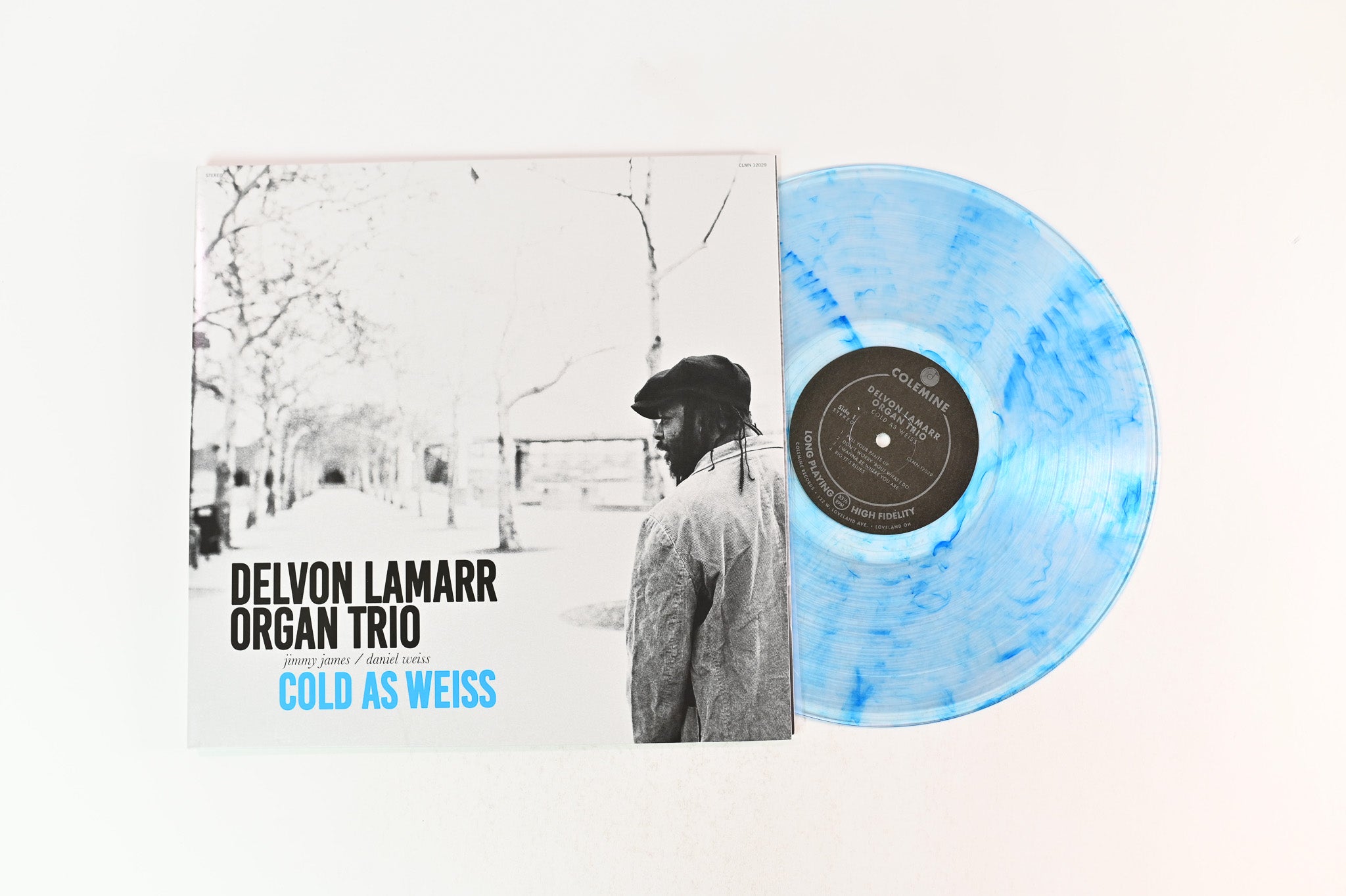 Delvon Lamarr Organ Trio - Cold As Weiss on Colemine Records - Blue Vinyl