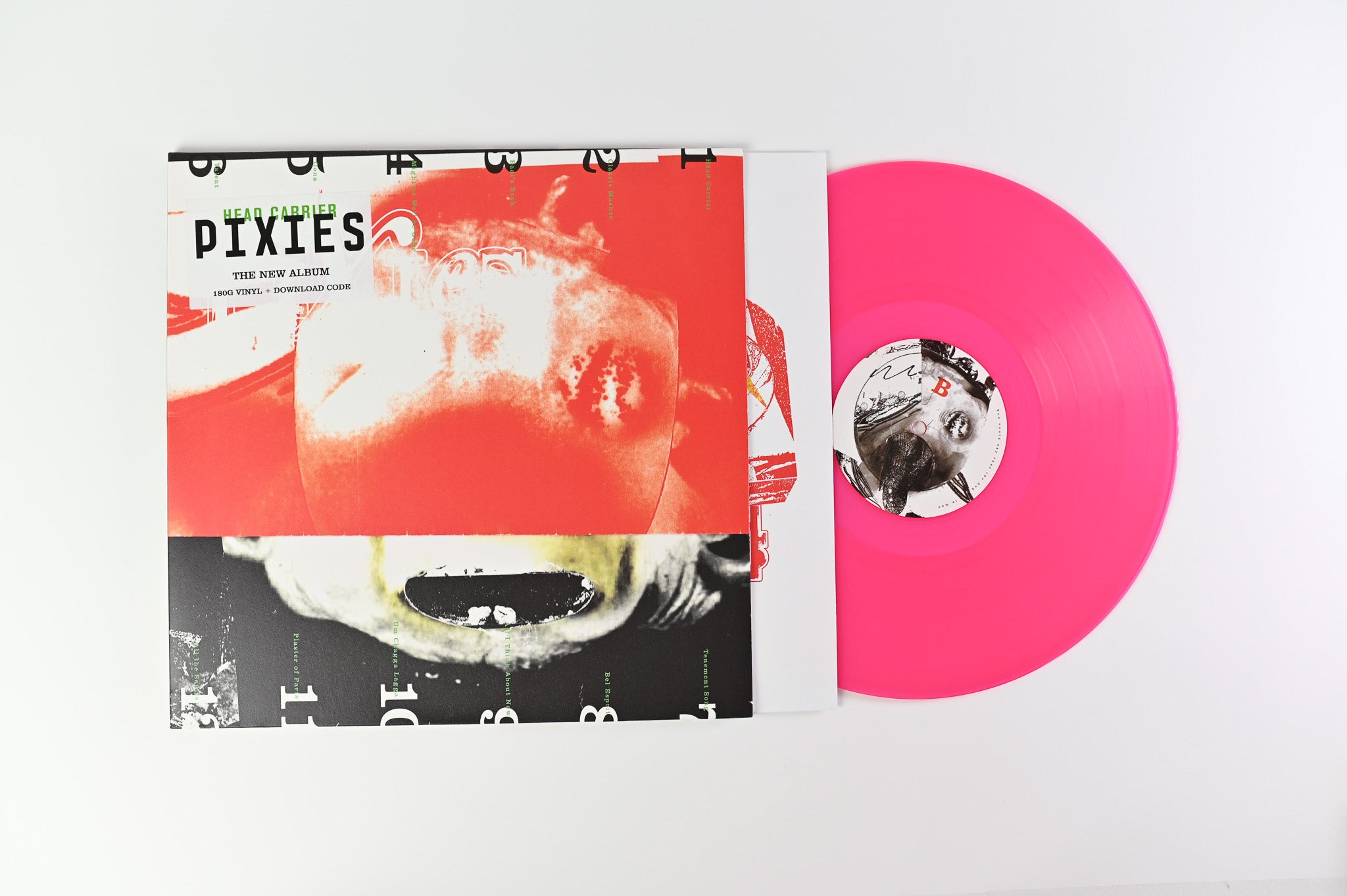Pixies - Head Carrier on Pixies Music - Pink Vinyl