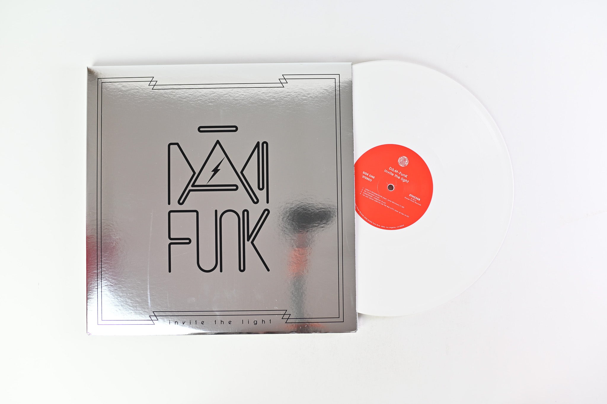 Dam-Funk - Invite The Light on Stones Throw White Vinyl