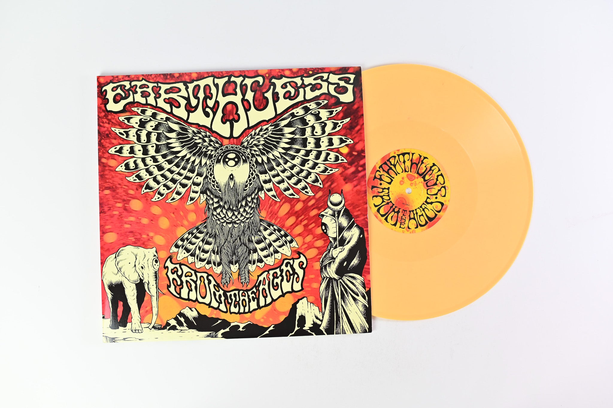 Earthless - From The Ages on Tee Pee Yellow Vinyl