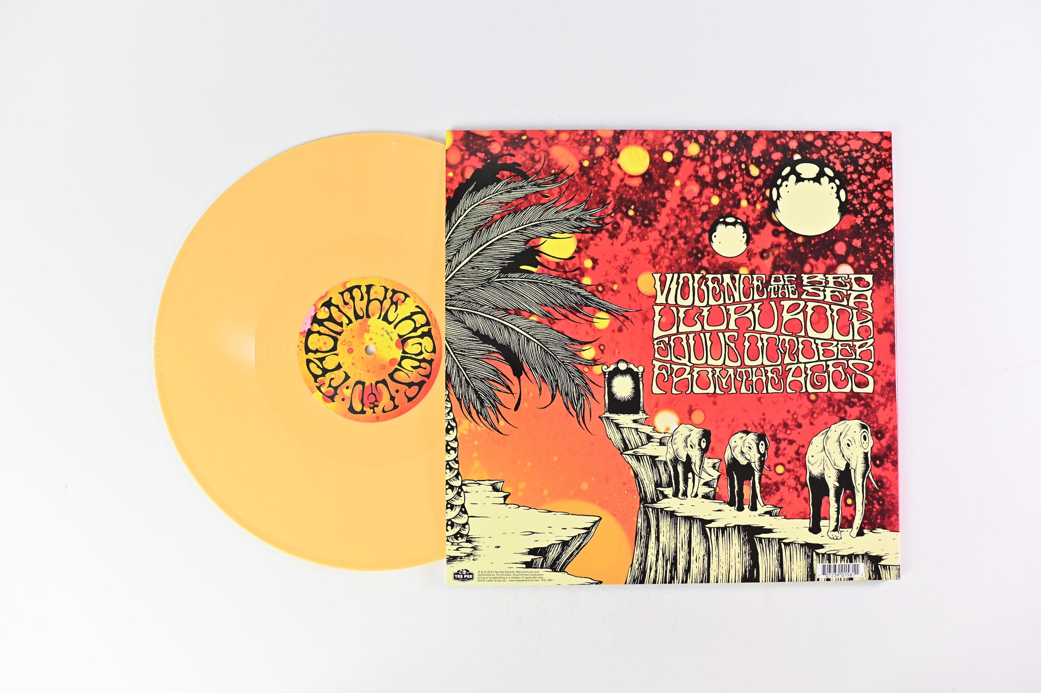 Earthless - From The Ages on Tee Pee Yellow Vinyl