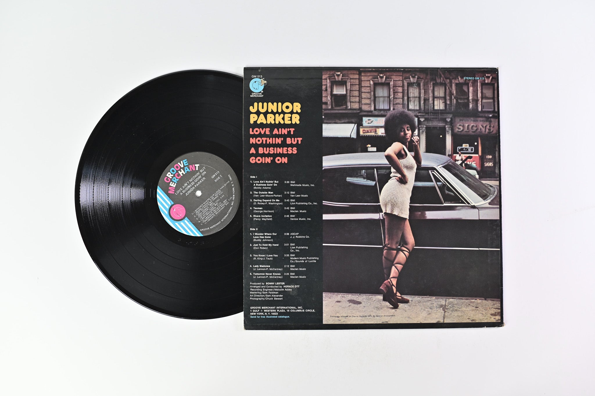 Little Junior Parker - Love Ain't Nothin' But A Business Goin' On on Groove Merchant Reissue