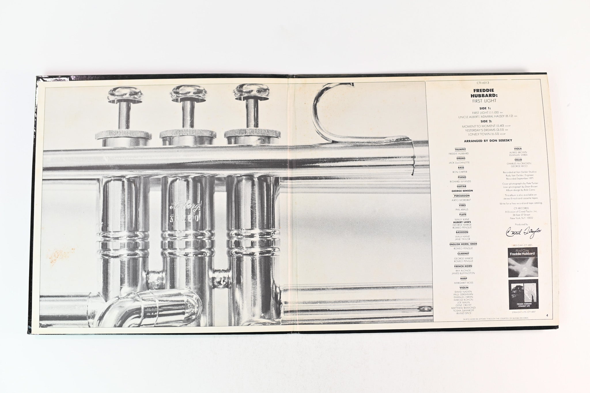 Freddie Hubbard - First Light on CTI Records
