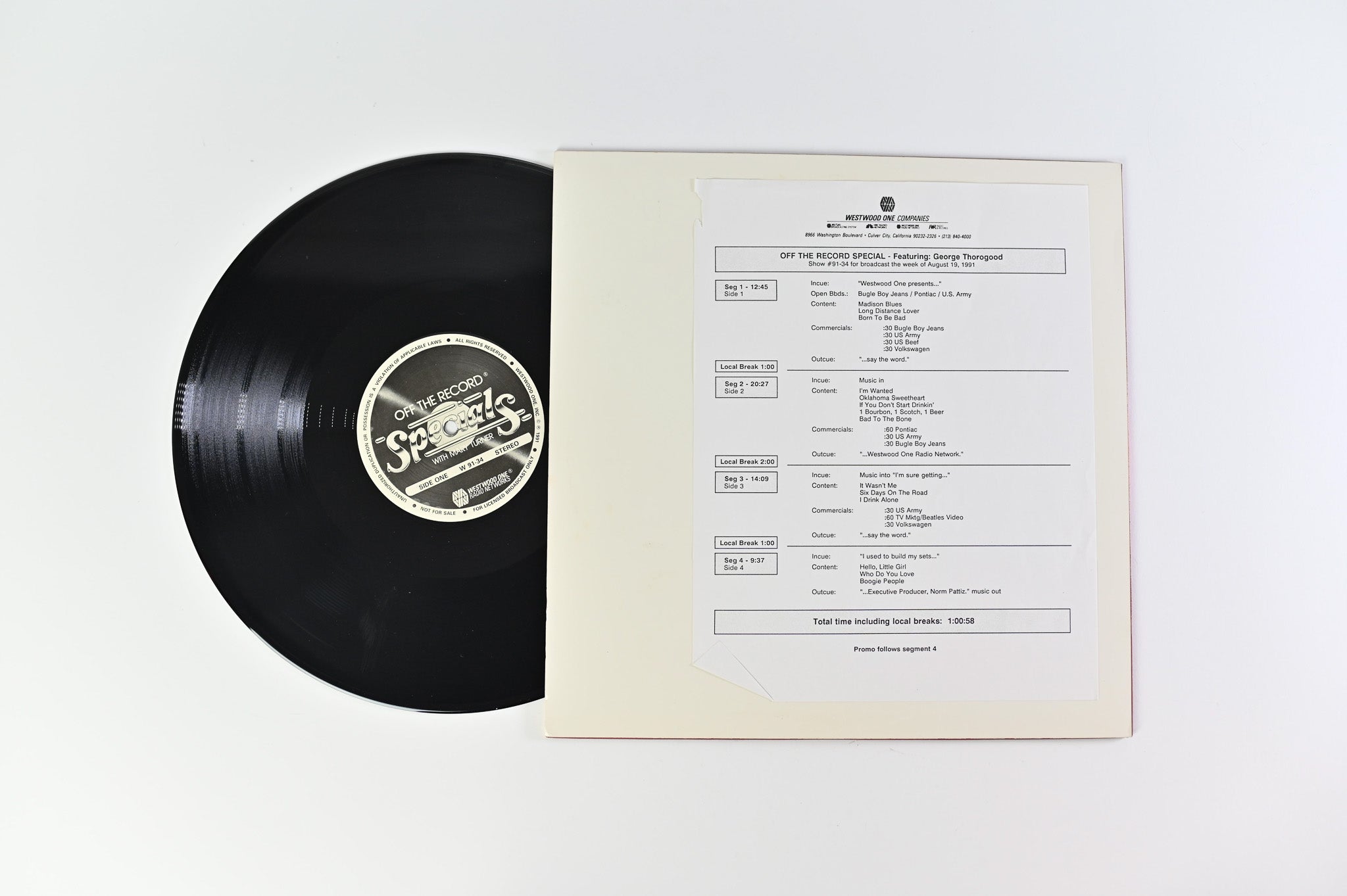 Mary Turner - Off The Record Hosted By Mary Turner featuring George Thorogood
