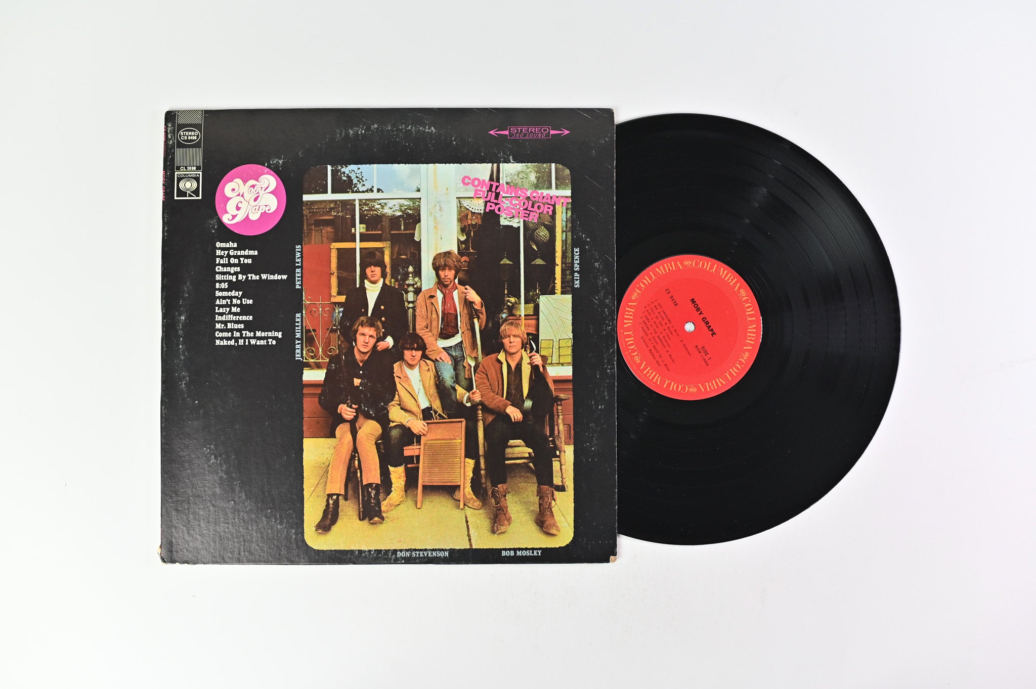 Moby Grape - Moby Grape on Columbia Reissue With Poster