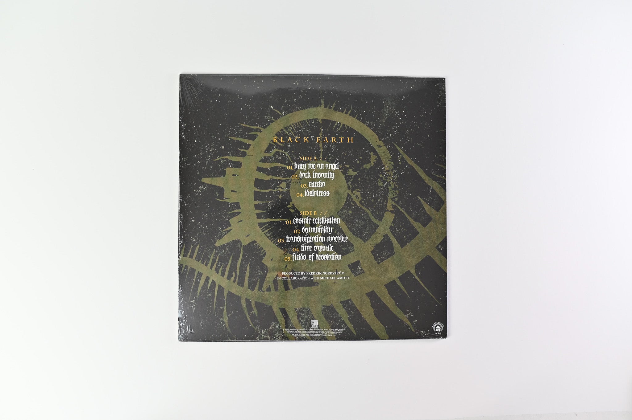 Arch Enemy - Black Earth on Century Media - Gold Vinyl Sealed