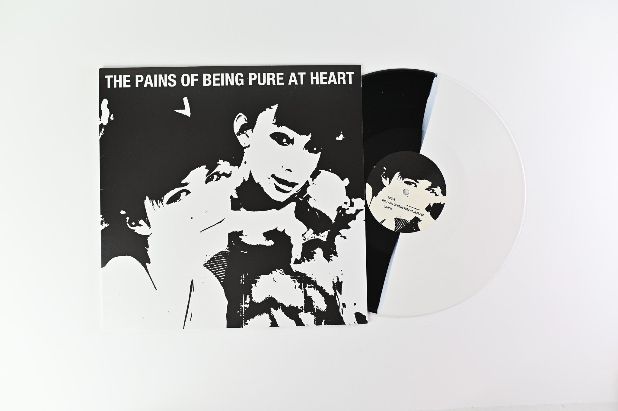 The Pains Of Being Pure At Heart - The Pains Of Being Pure At Heart on Unter Schafen Records - Black / White Split Vinyl