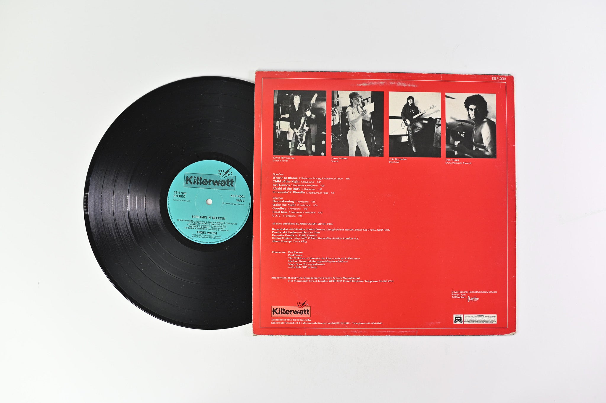 Angel Witch - Screamin' N' Bleedin' on Killerwatt