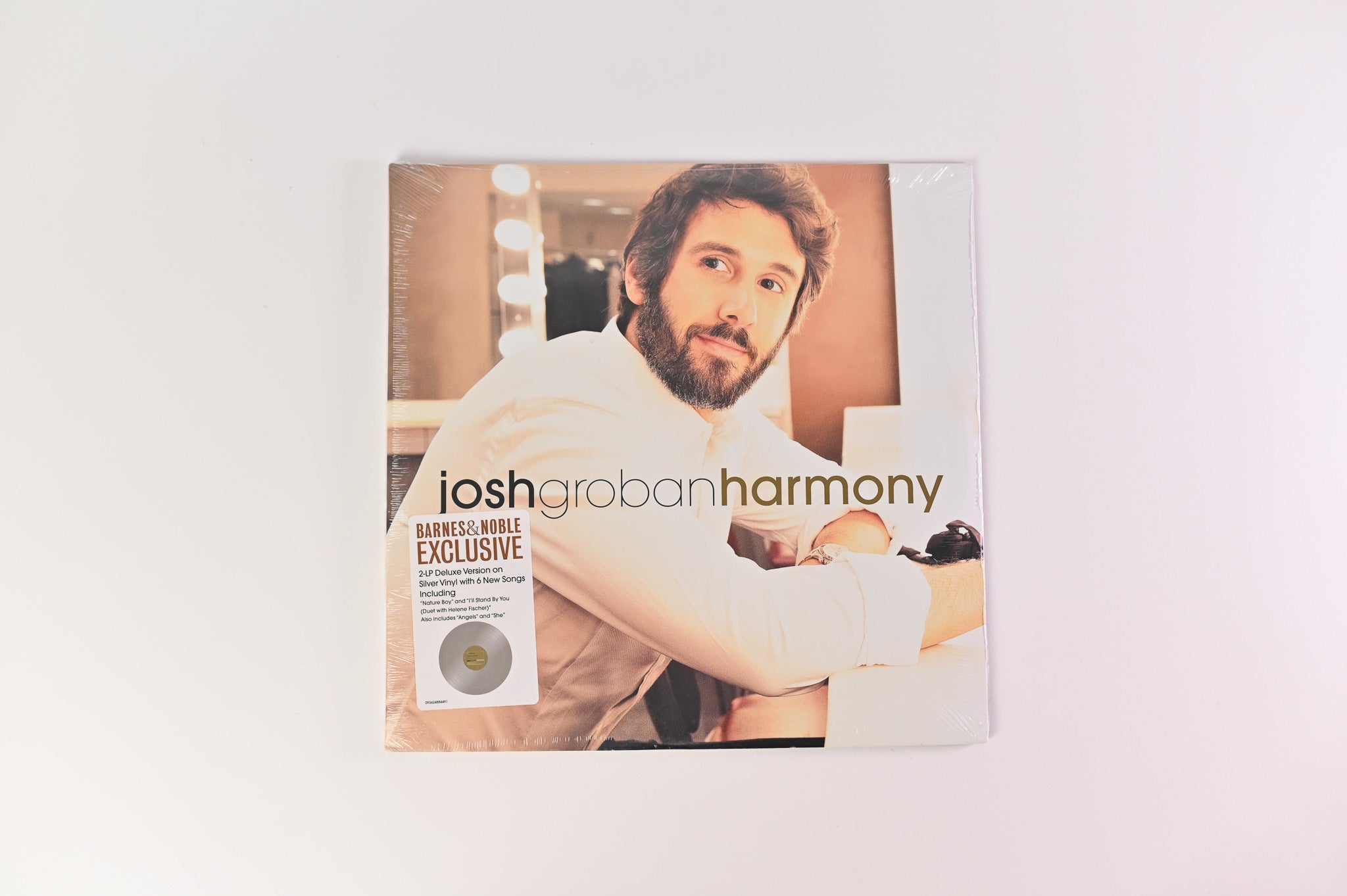 Josh Groban - Harmony on Reprise Records - Silver Vinyl - Sealed
