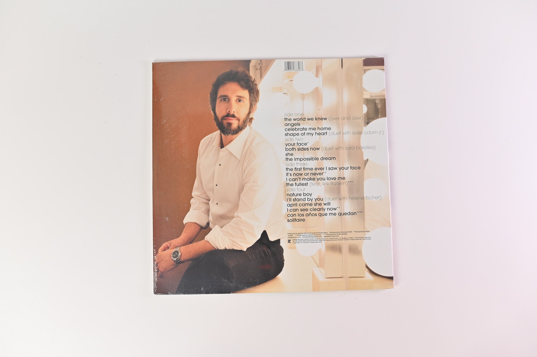 Josh Groban - Harmony on Reprise Records - Silver Vinyl - Sealed
