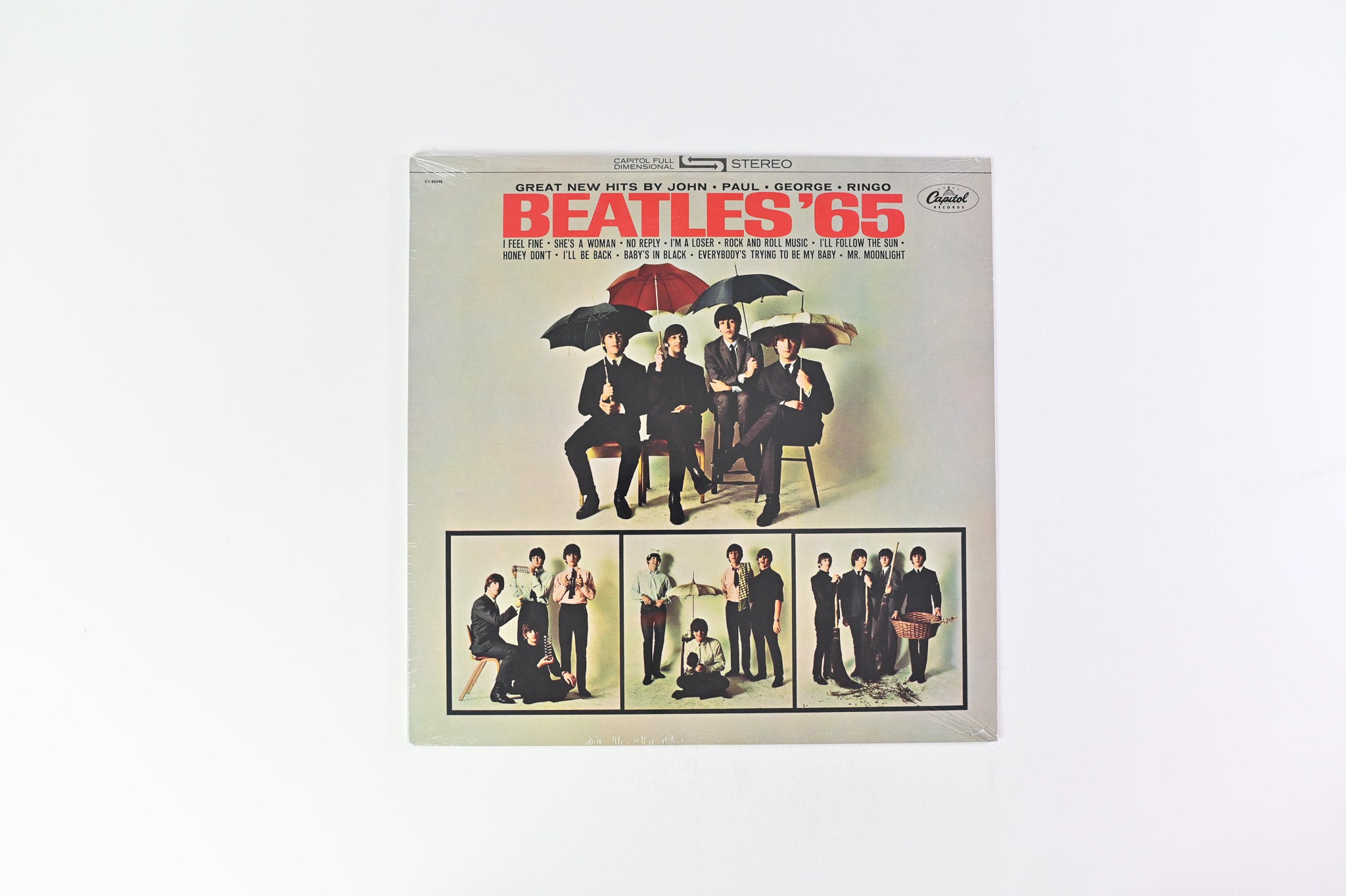 The Beatles - Beatles '65 on Capitol 1988 Purple Label Reissue Sealed