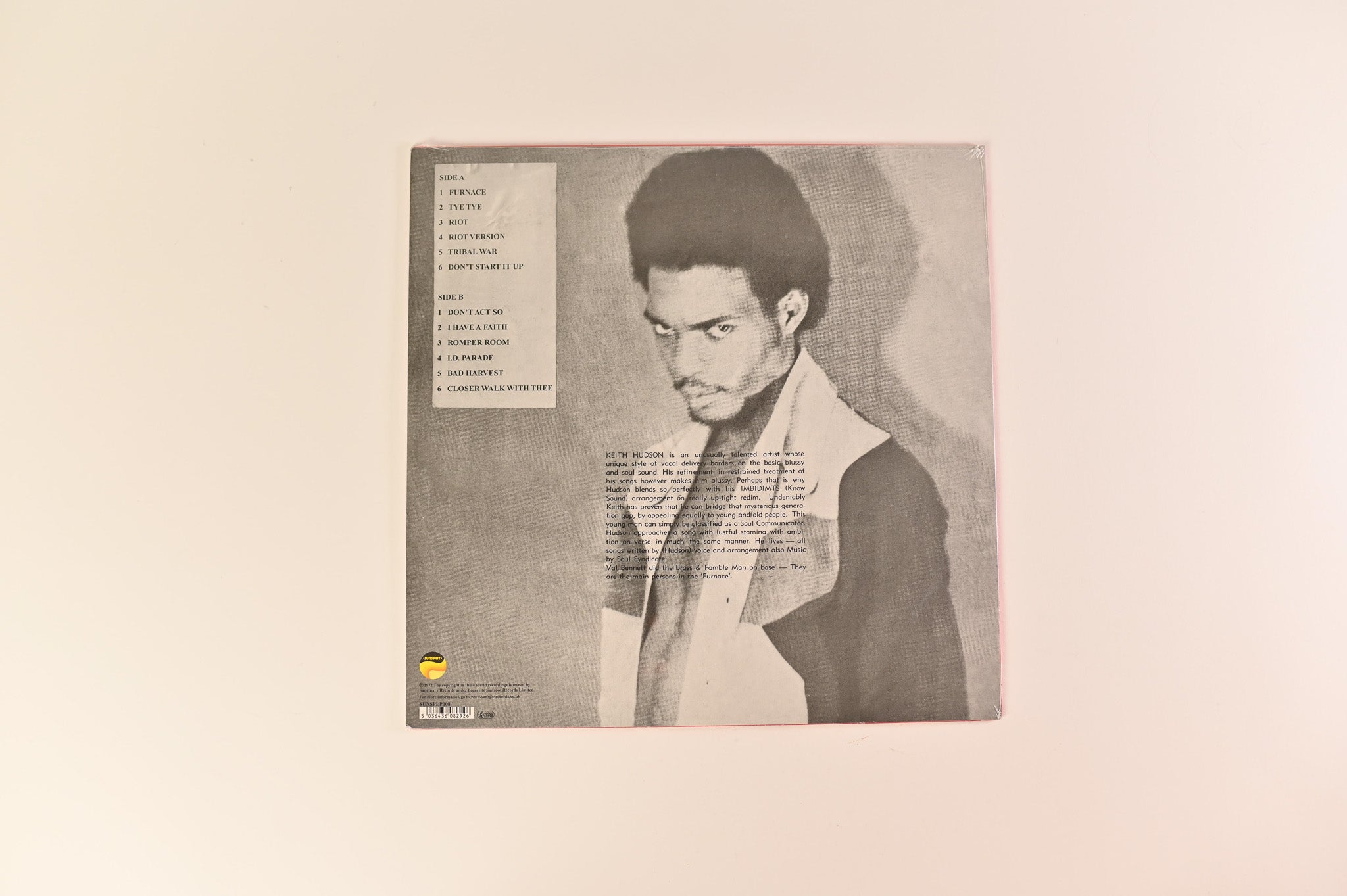 Keith Hudson - Furnace on Sunspot - Sealed