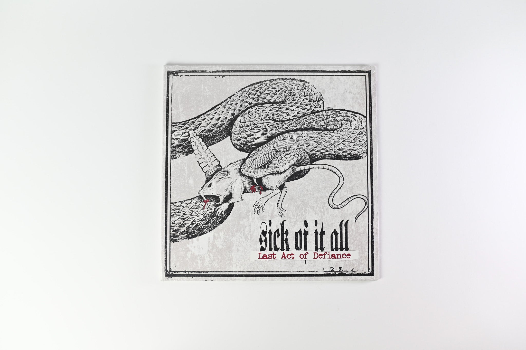 Sick Of It All - Last Act Of Defiance on Back On Black - Grey Vinyl Sealed