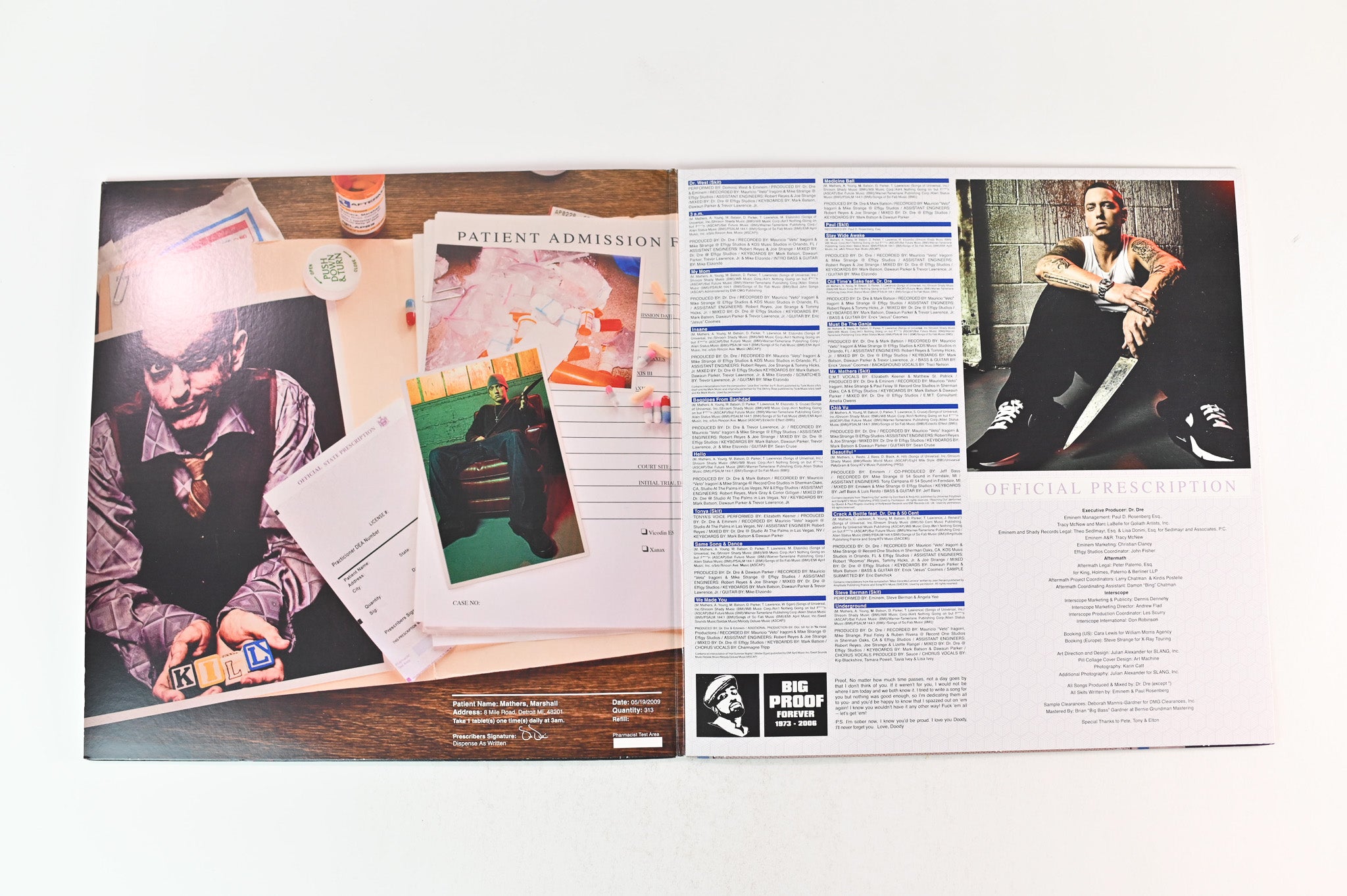 Eminem - Relapse on Aftermath Entertainment