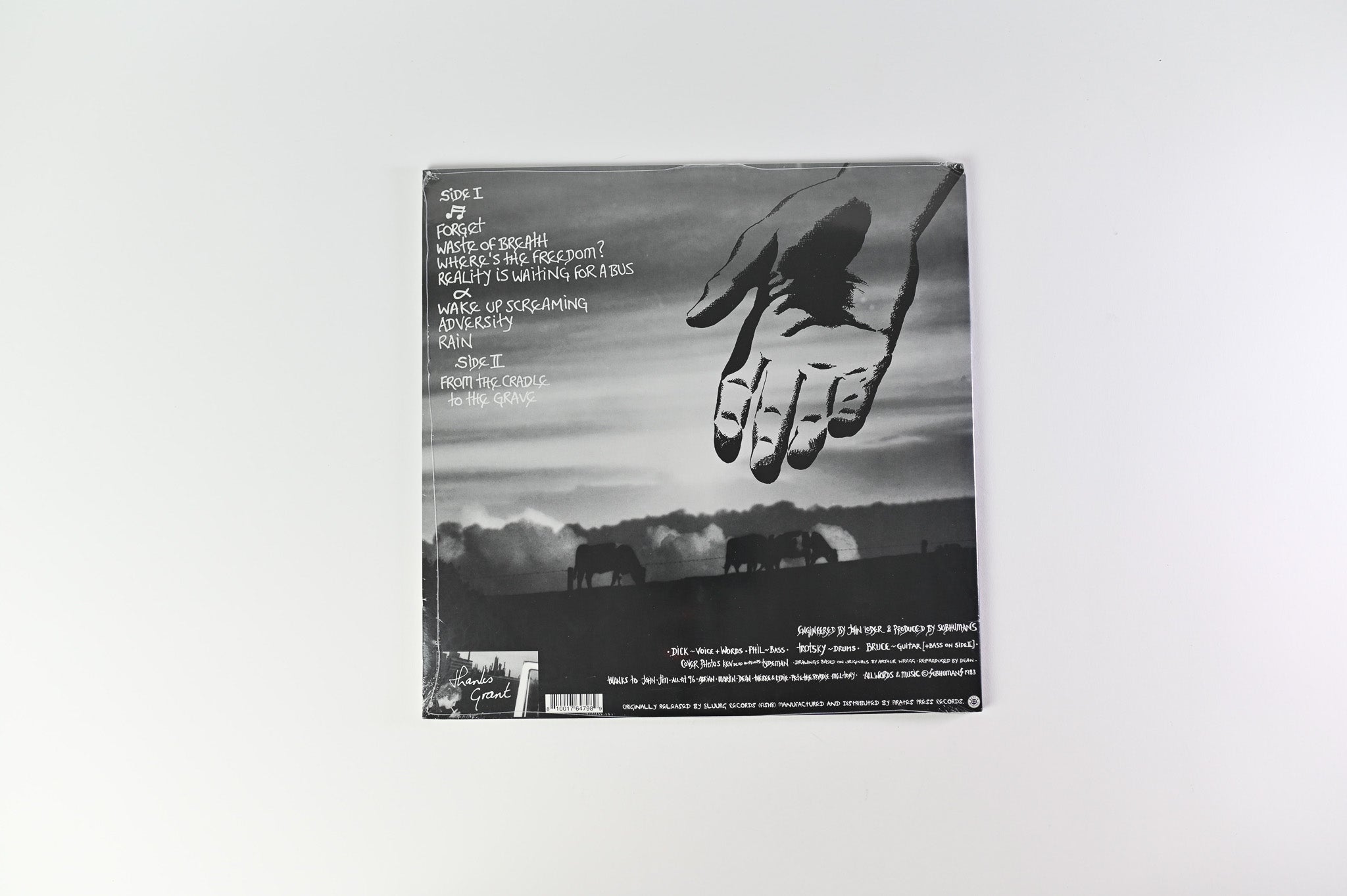 Subhumans - From The Cradle To The Grave on Pirates Press Records - Sealed