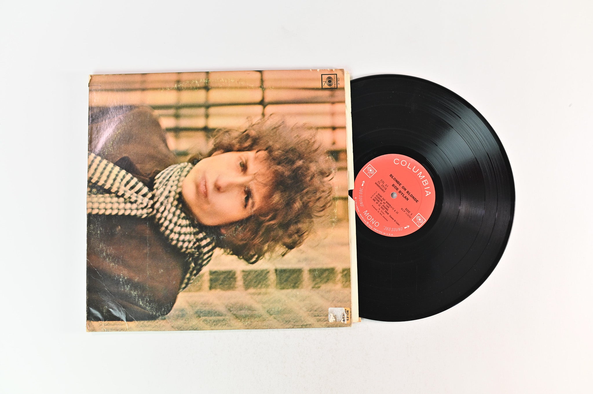 Bob Dylan - Blonde On Blonde on Columbia - Mono 2-eye