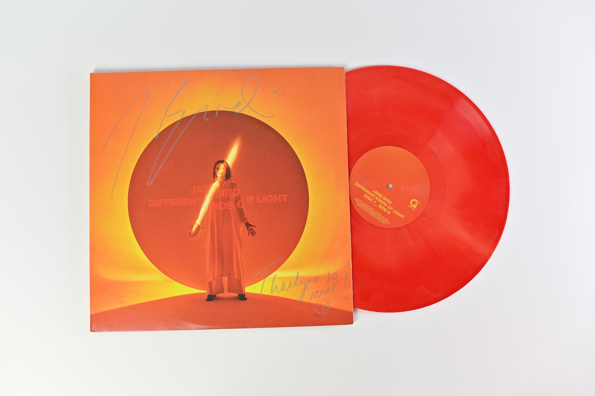 Jade Bird - Different Kinds Of Light on Glassnote - Orange Vinyl