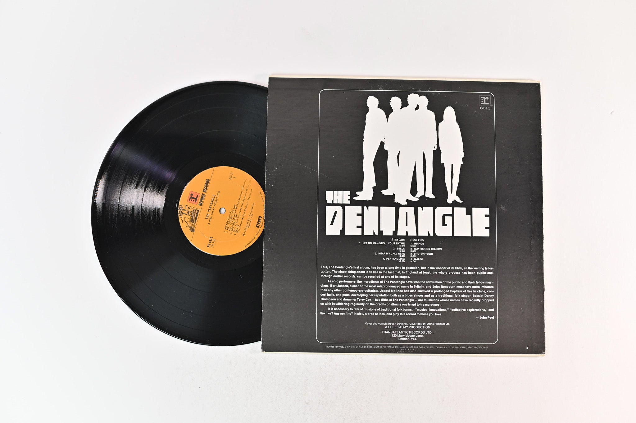 Pentangle - The Pentangle on Reprise Records