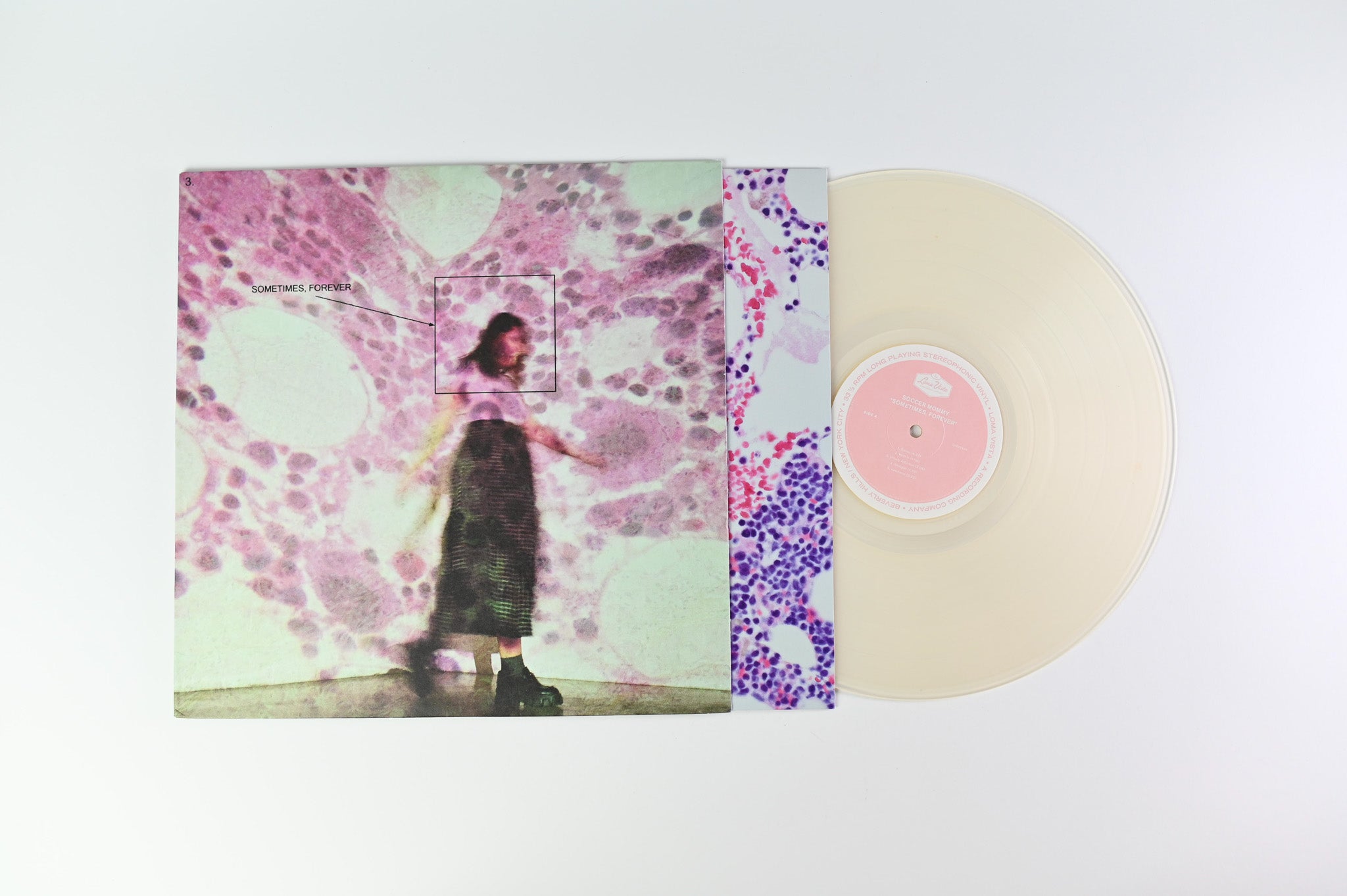Soccer Mommy - Sometimes, Forever on Loma Vista - Milky Clear Vinyl