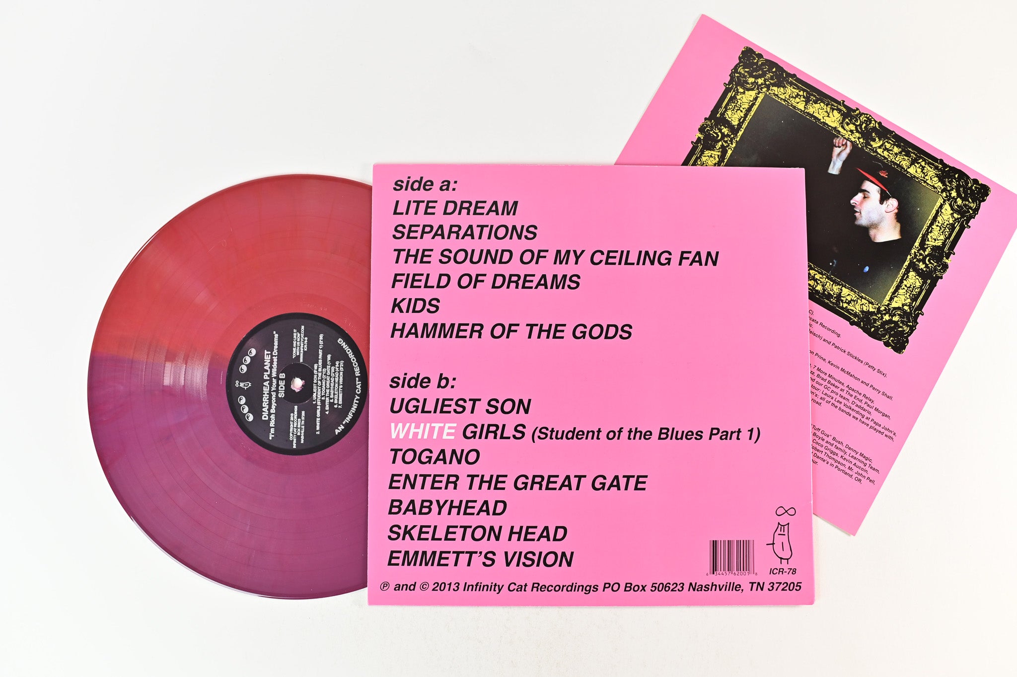 Diarrhea Planet - I'm Rich Beyond Your Wildest Dreams on Infinity Cat Maroon / Purple Split