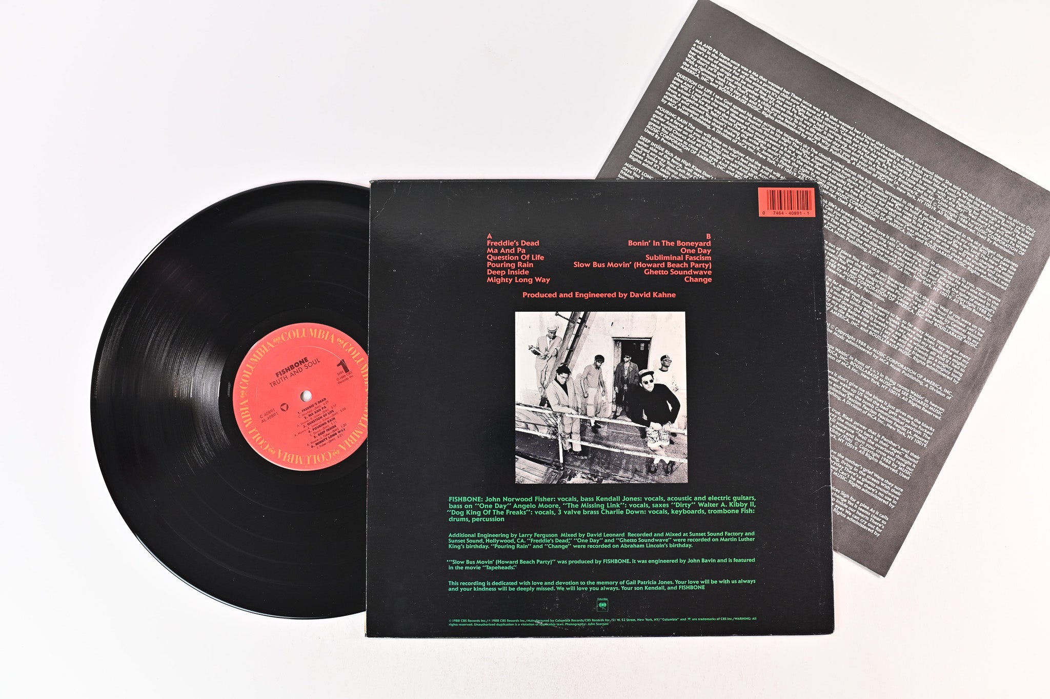 Fishbone - Truth And Soul on Columbia