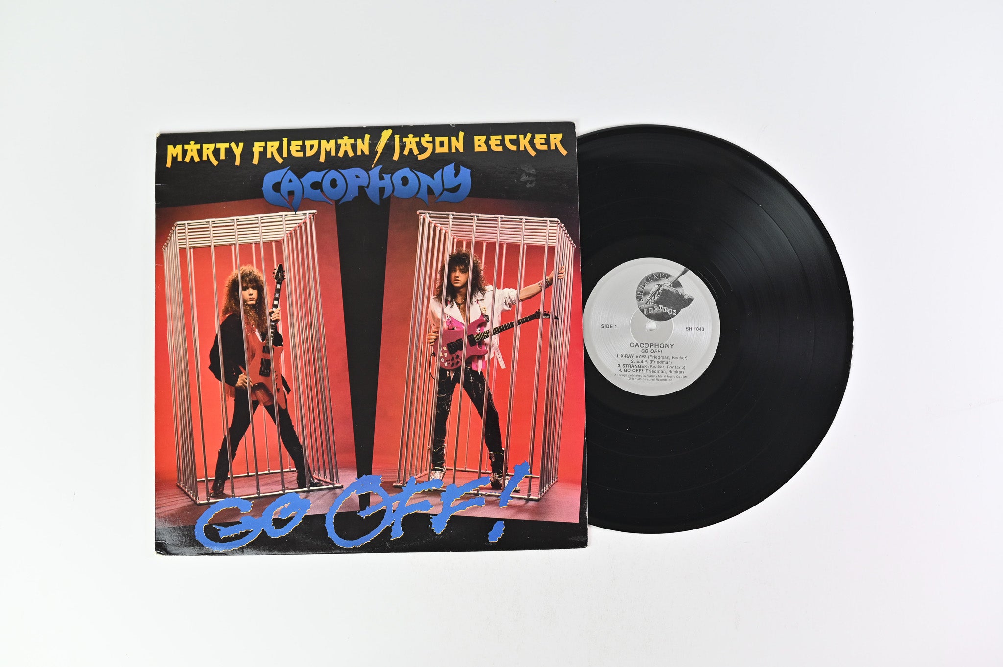 Cacophony - Go Off! on Shrapnel