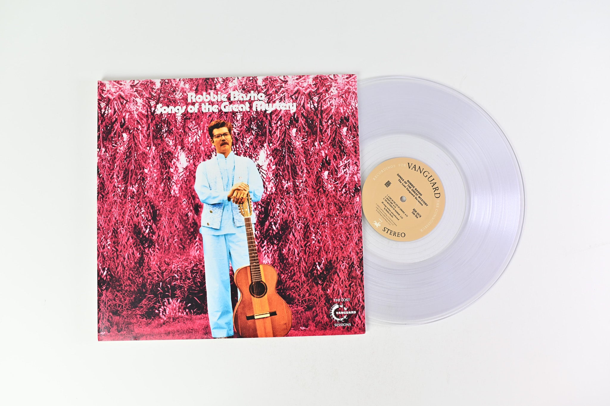Robbie Basho - Songs Of The Great Mystery on Real Gone Music Clear Vinyl