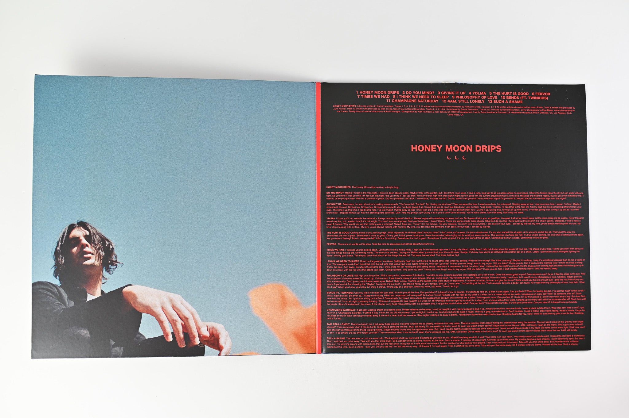 The Chain Gang Of 1974 - Honey Moon Drips on Fever Ltd Limited Red