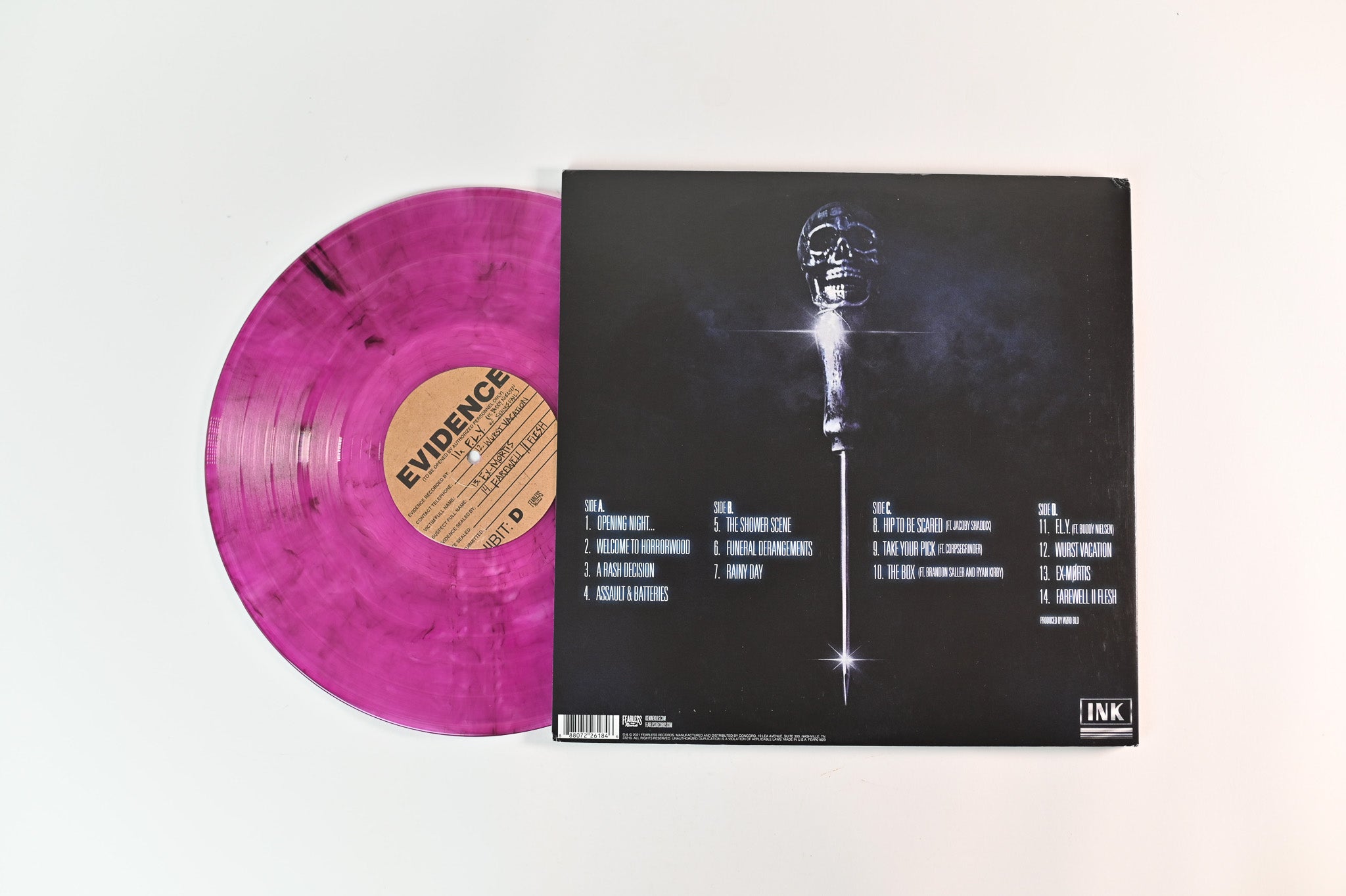 Ice Nine Kills - The Silver Scream 2: Welcome To Horrorwood on Fearless Records Ltd. Purple Vinyl