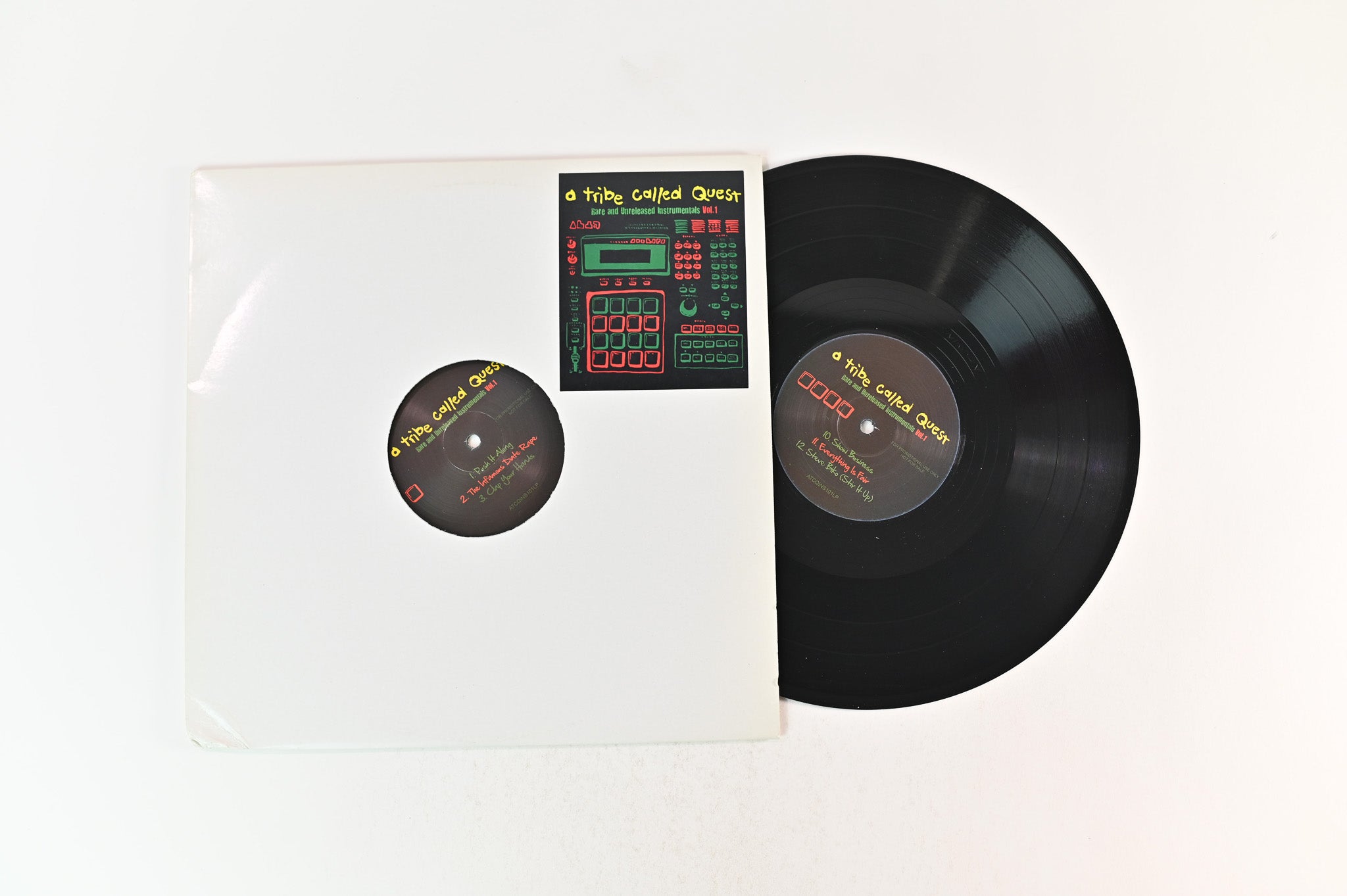 A Tribe Called Quest - Rare & Unreleased Instrumentals Vol.1 Unofficial Pressing