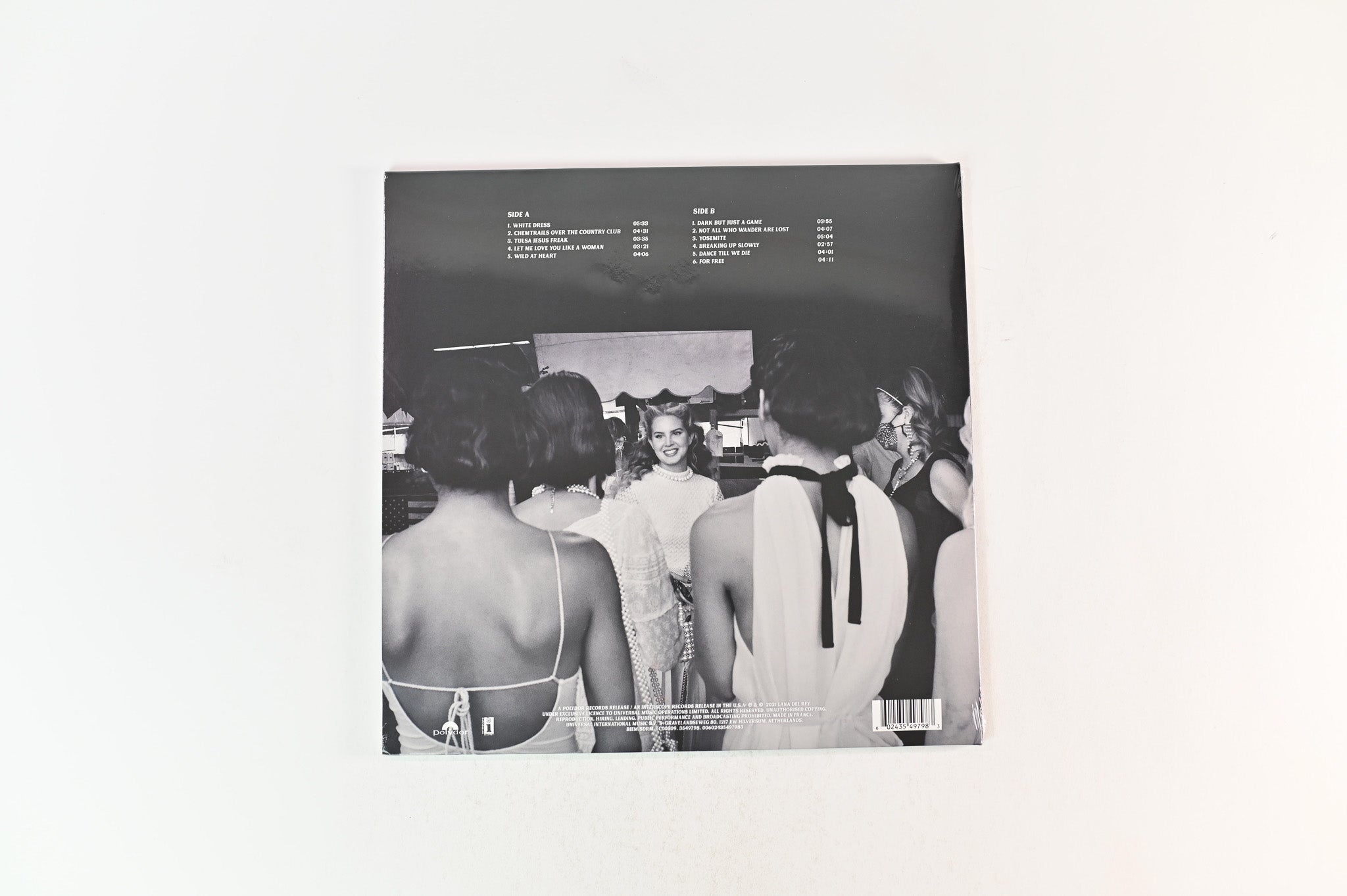 Lana Del Rey - Chemtrails Over The Country Club on Polydor Interscope Ltd Yellow Vinyl Sealed