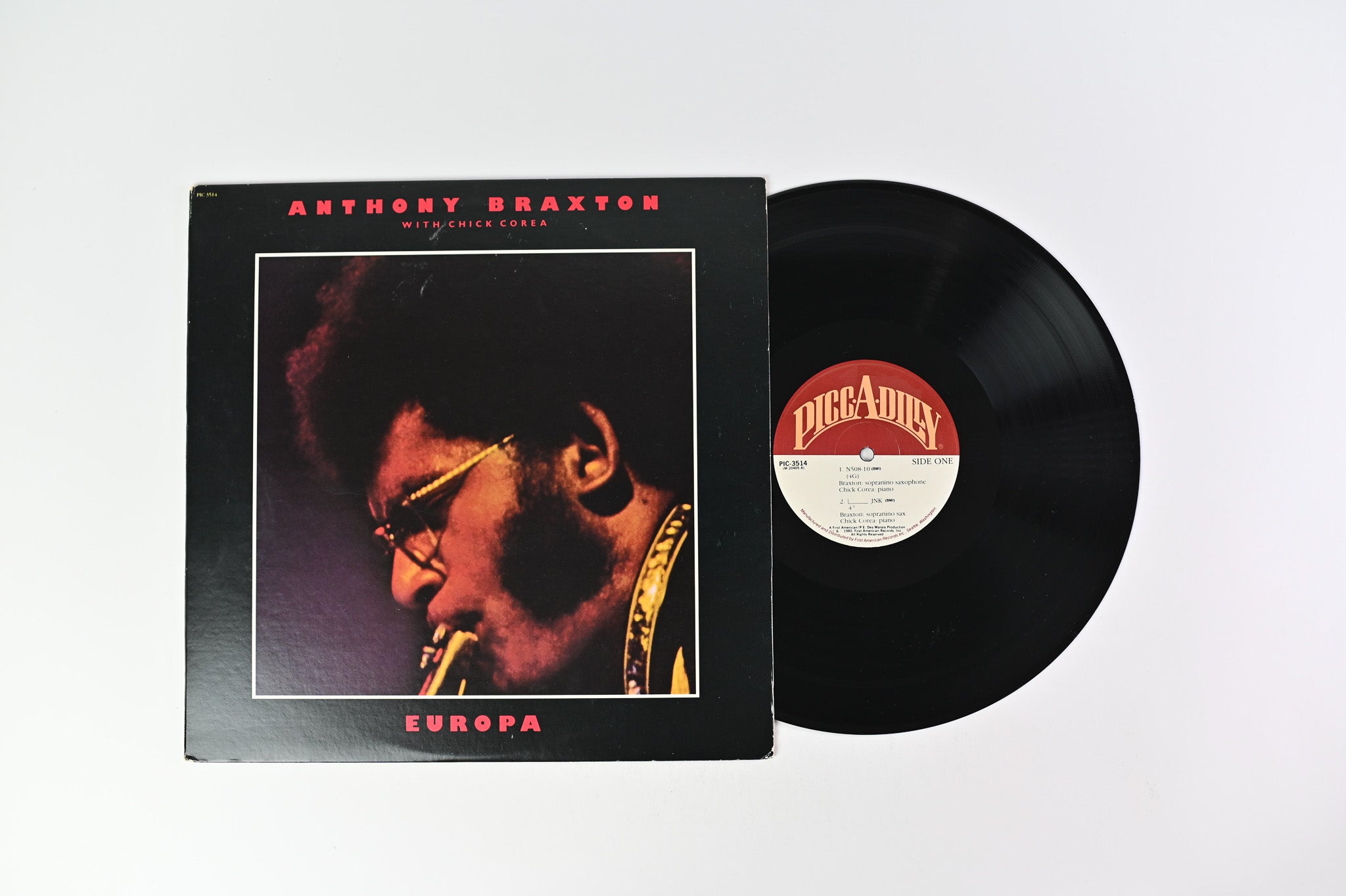 Anthony Braxton With Chick Corea - Europa on Picc-A-Dilly