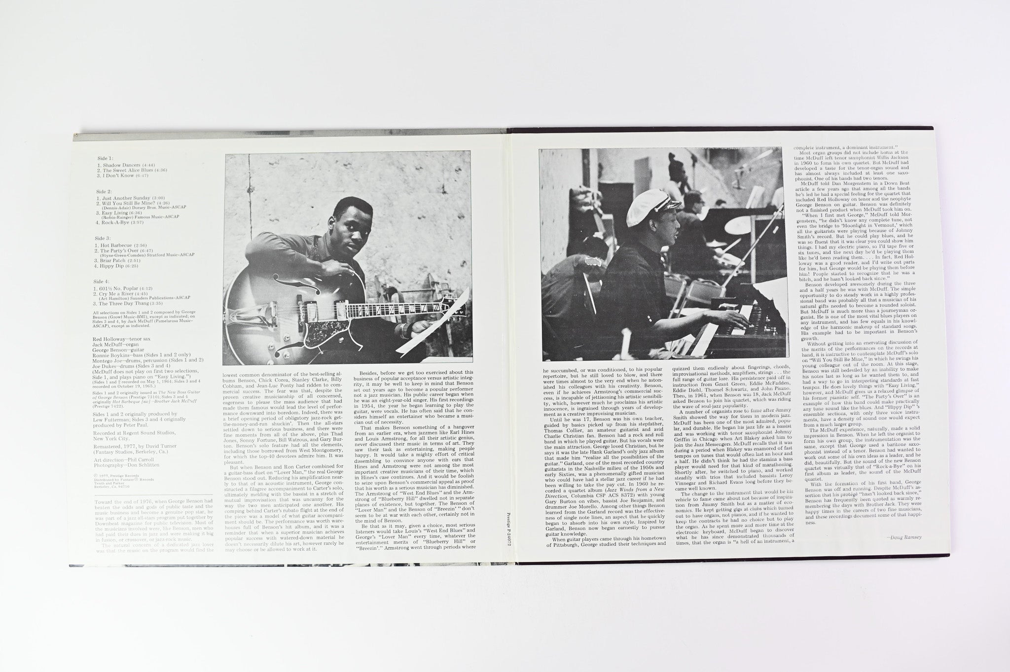 George Benson - George Benson / Jack McDuff on Prestige