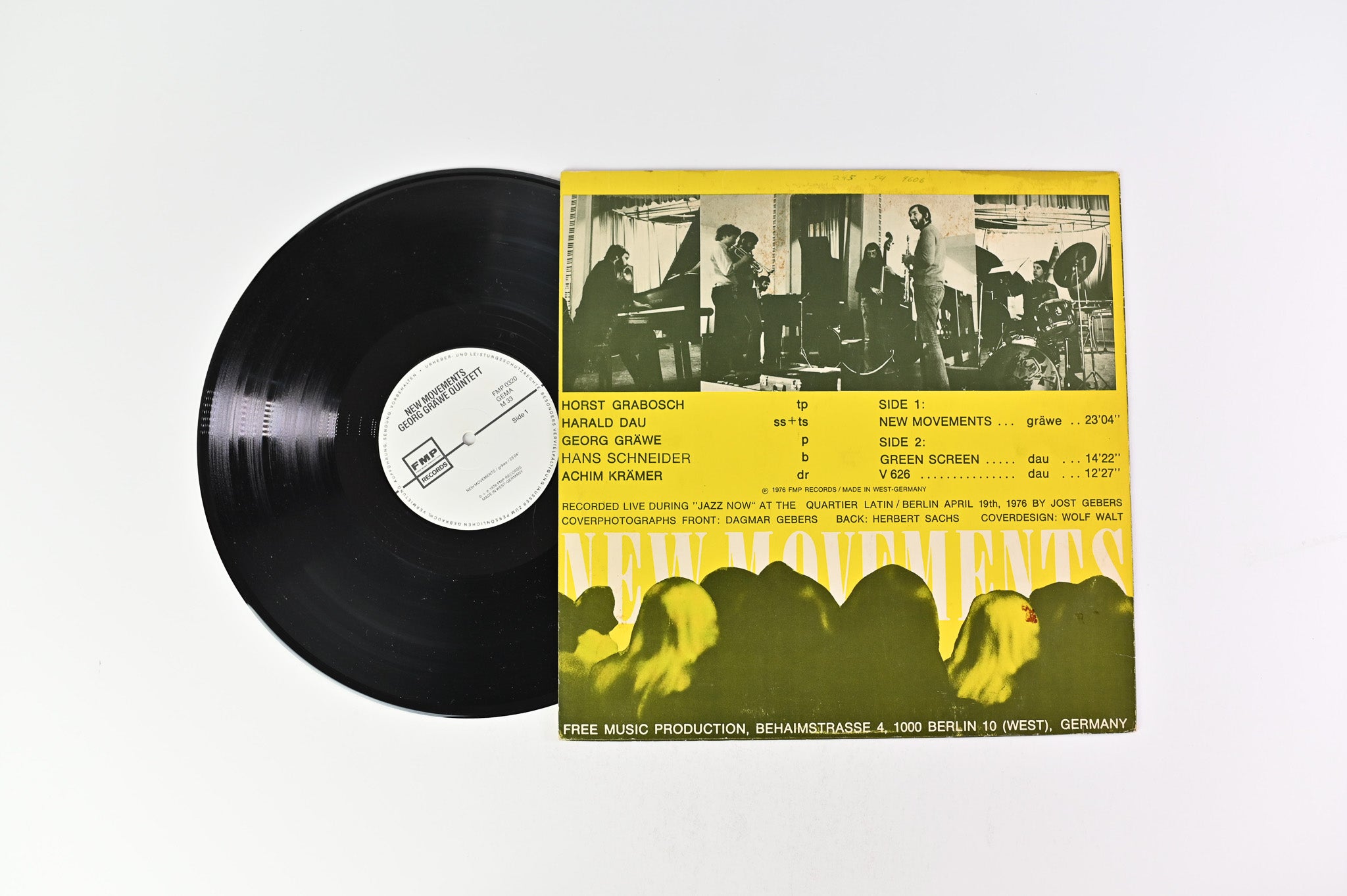 Georg Gräwe Quintett - New Movements on Free Music Production German Press