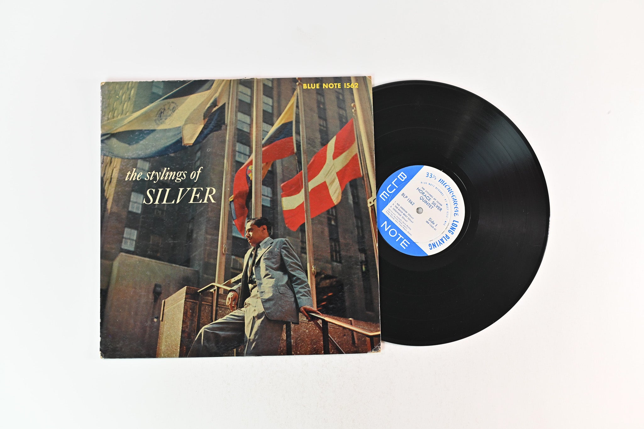 The Horace Silver Quintet - The Stylings Of Silver on Blue Note BLP 1562 47 W 63rd Mono Deep Groove