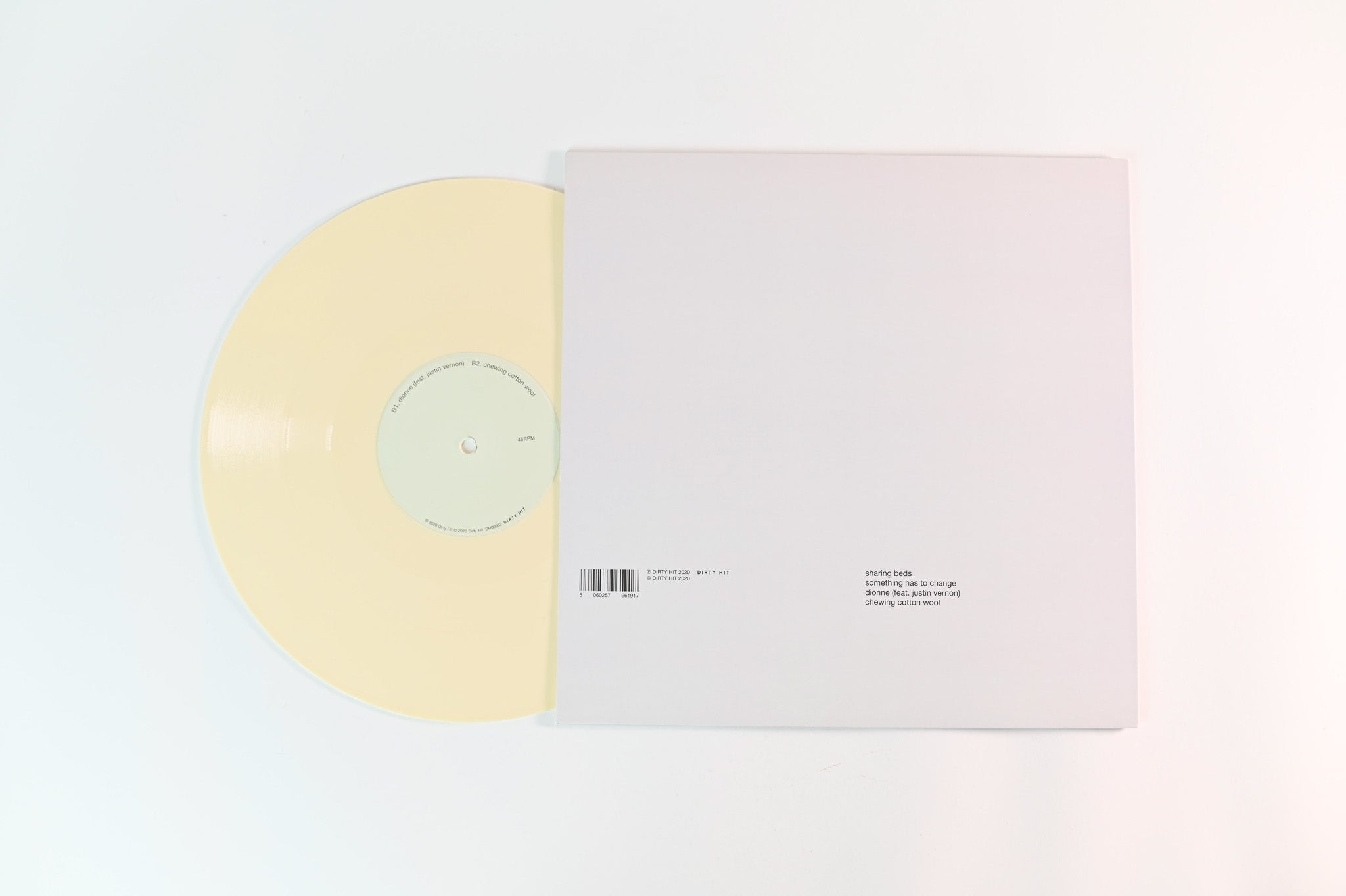 The Japanese House - Chewing Cotton Wool on Dirty Hit Cream Vinyl