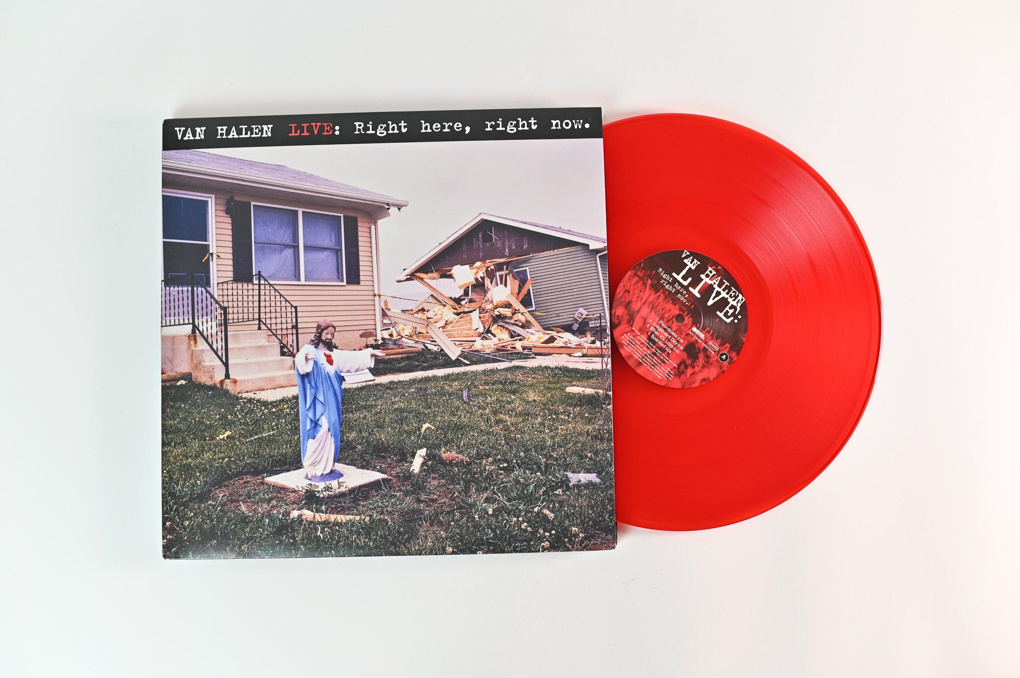 Van Halen - Live: Right Here, Right Now. on Rhino/Warner Records RSD Reissue Red Vinyl